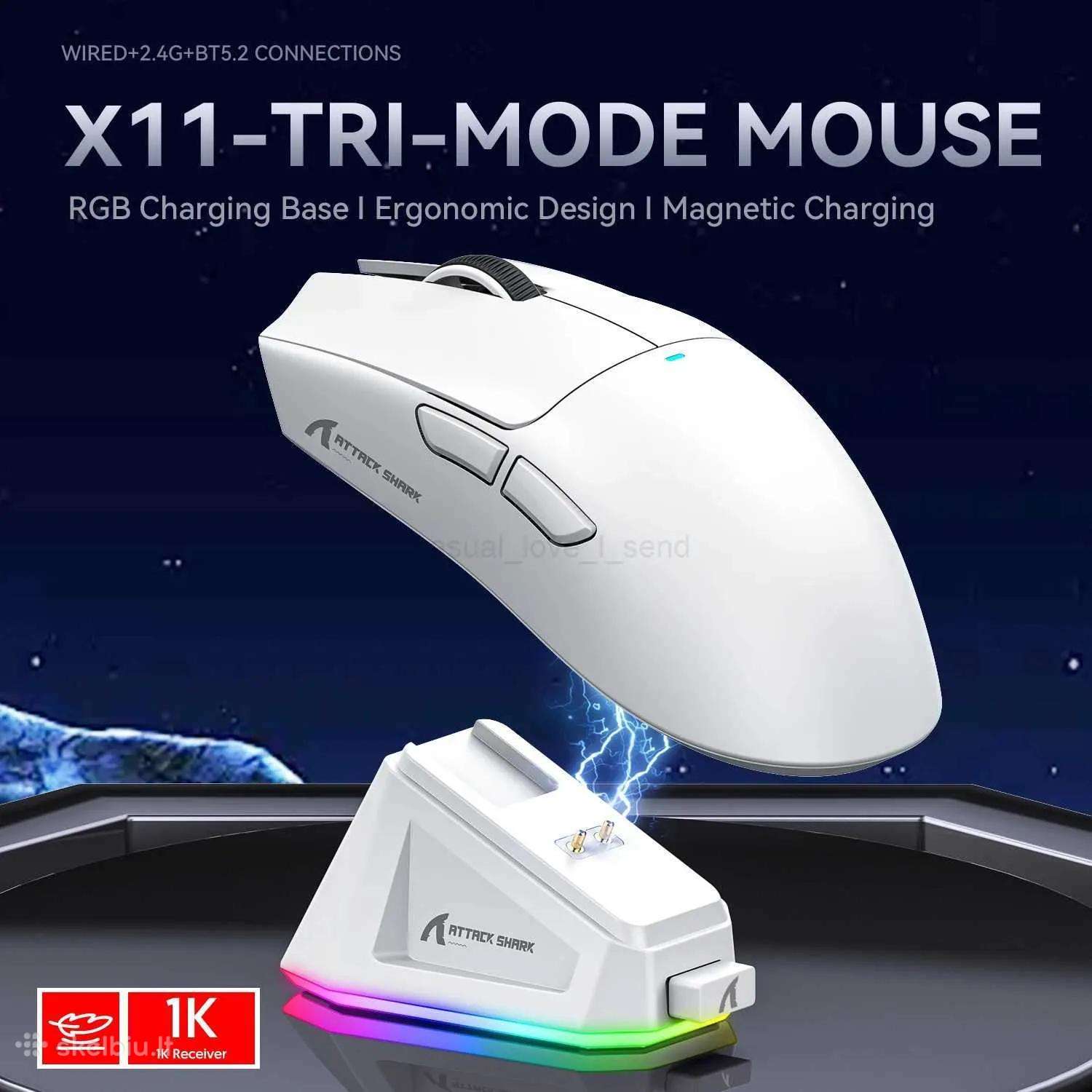 Parduodu „Attack Shark X11“ pelę – 25 €