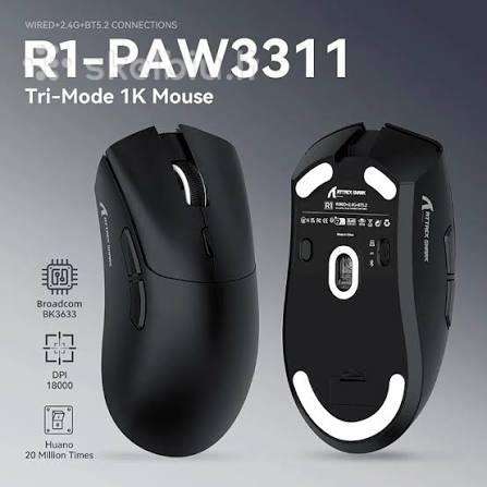 Parduodu „Attack Shark R1“ pelę – 15 €