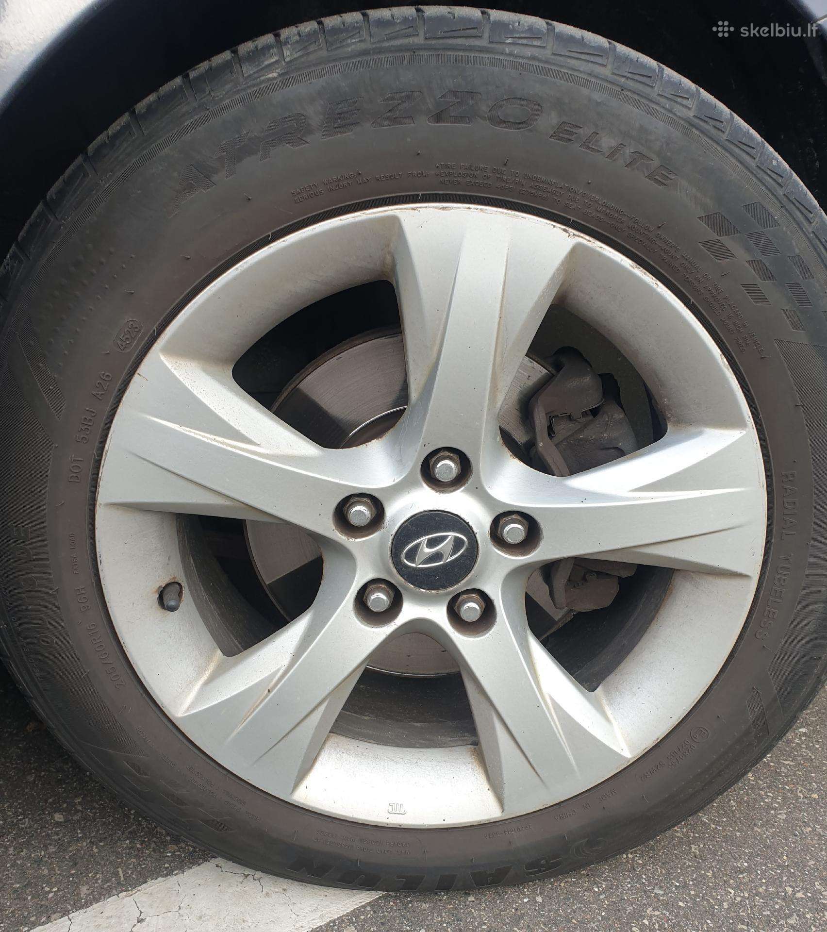 Ratlankiai. Hyundai I40, Yoniq