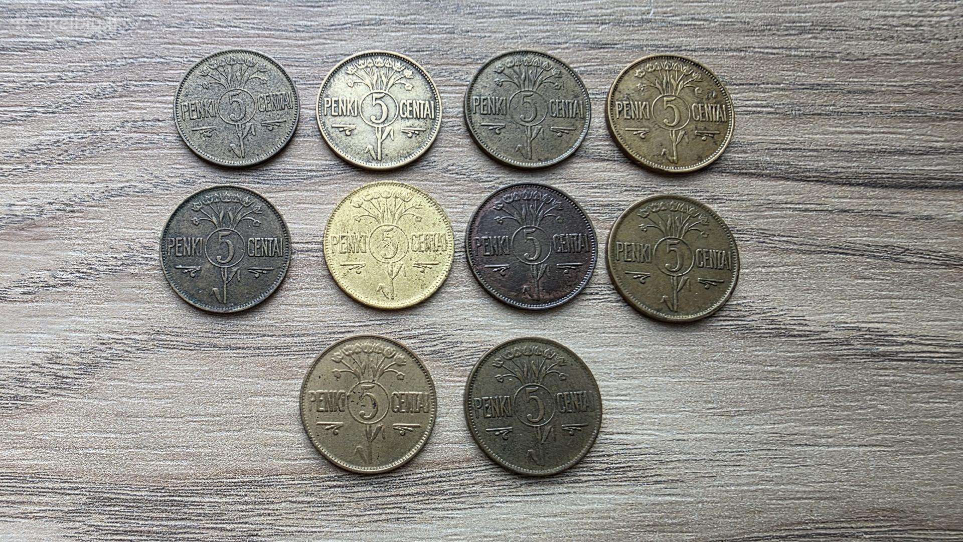 1925 metų 5 smetoniški centai