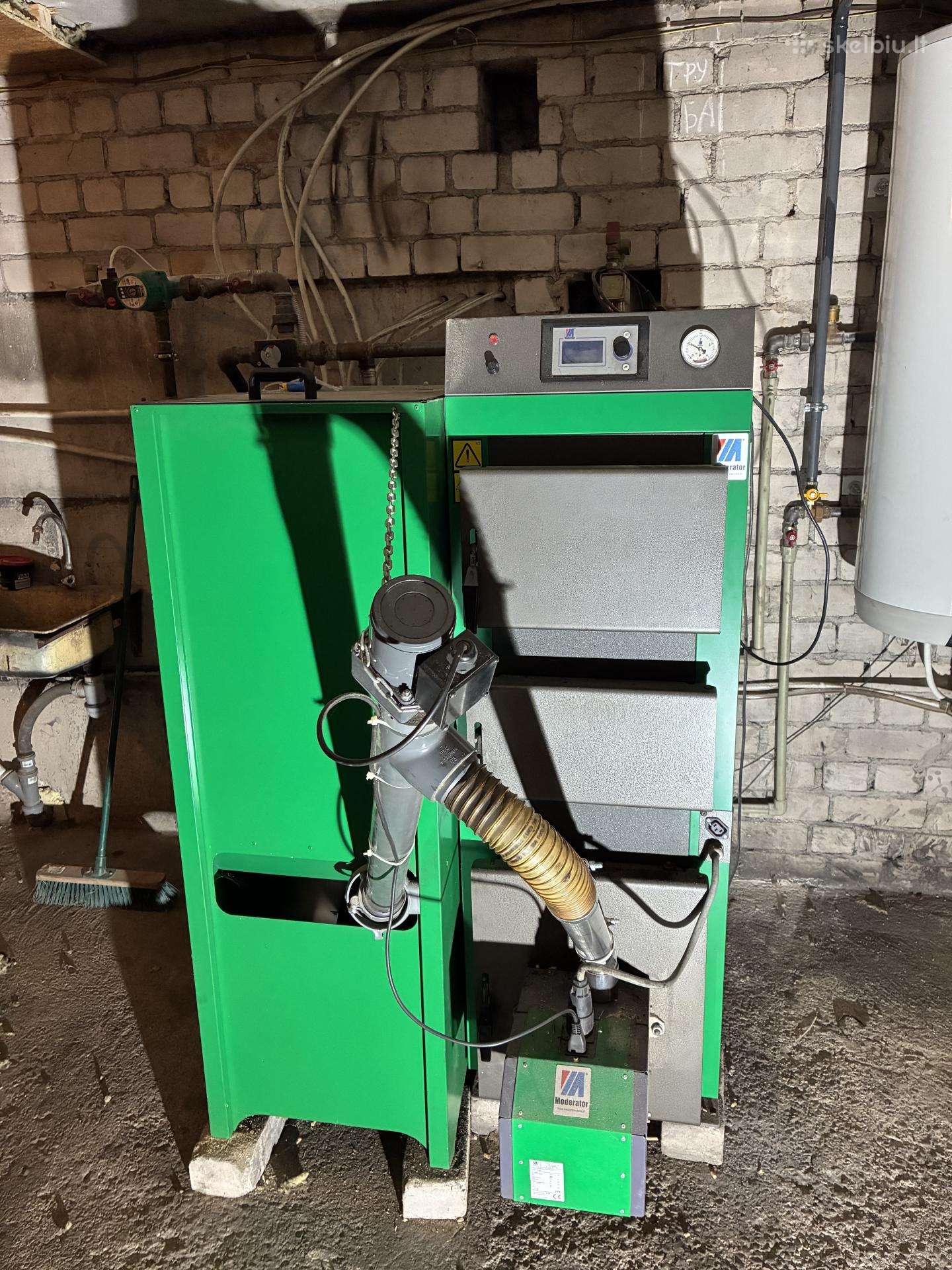 Granulinis katilas „Moderator Vento Bio“ 20 kw