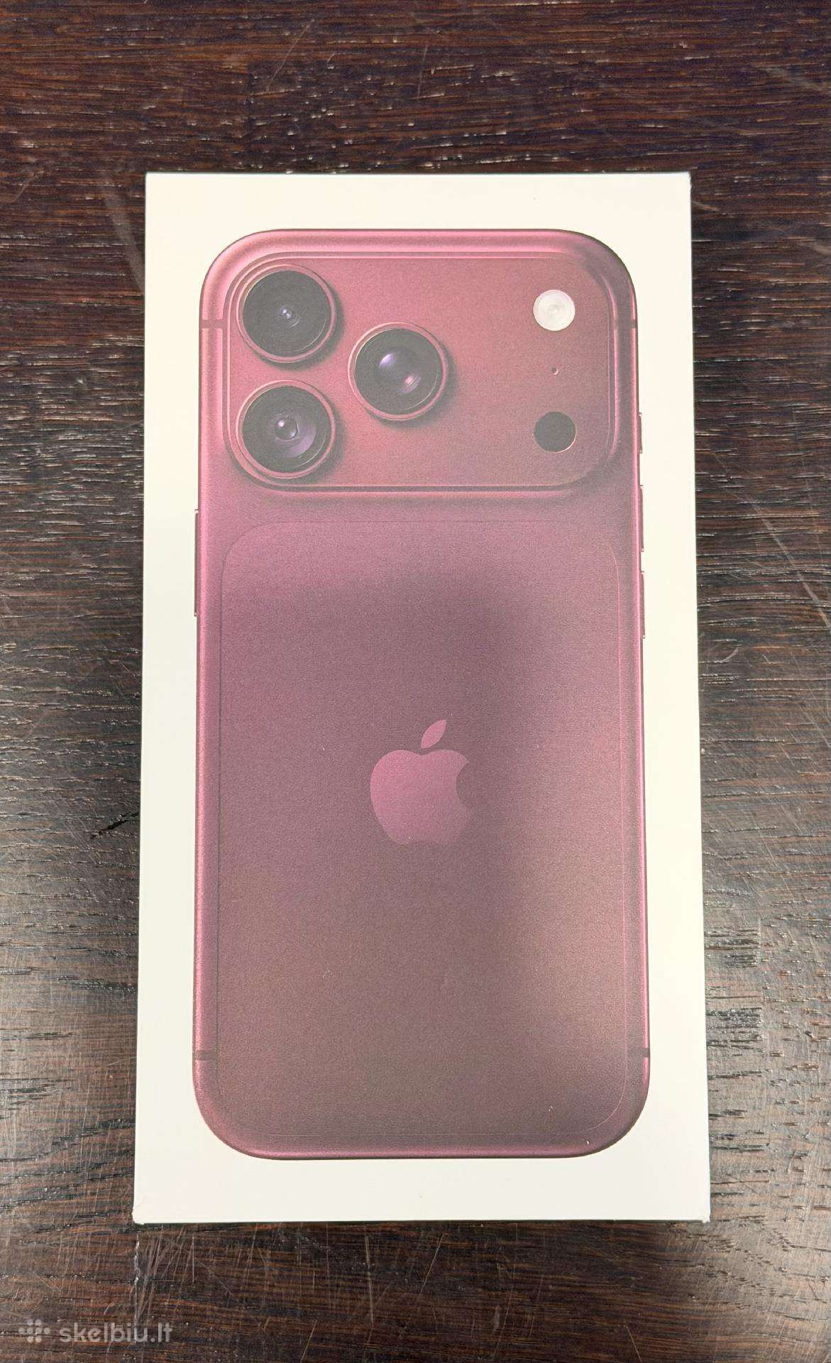 Apple iPhone 18 Pro 256gb Burgundy – Naujas