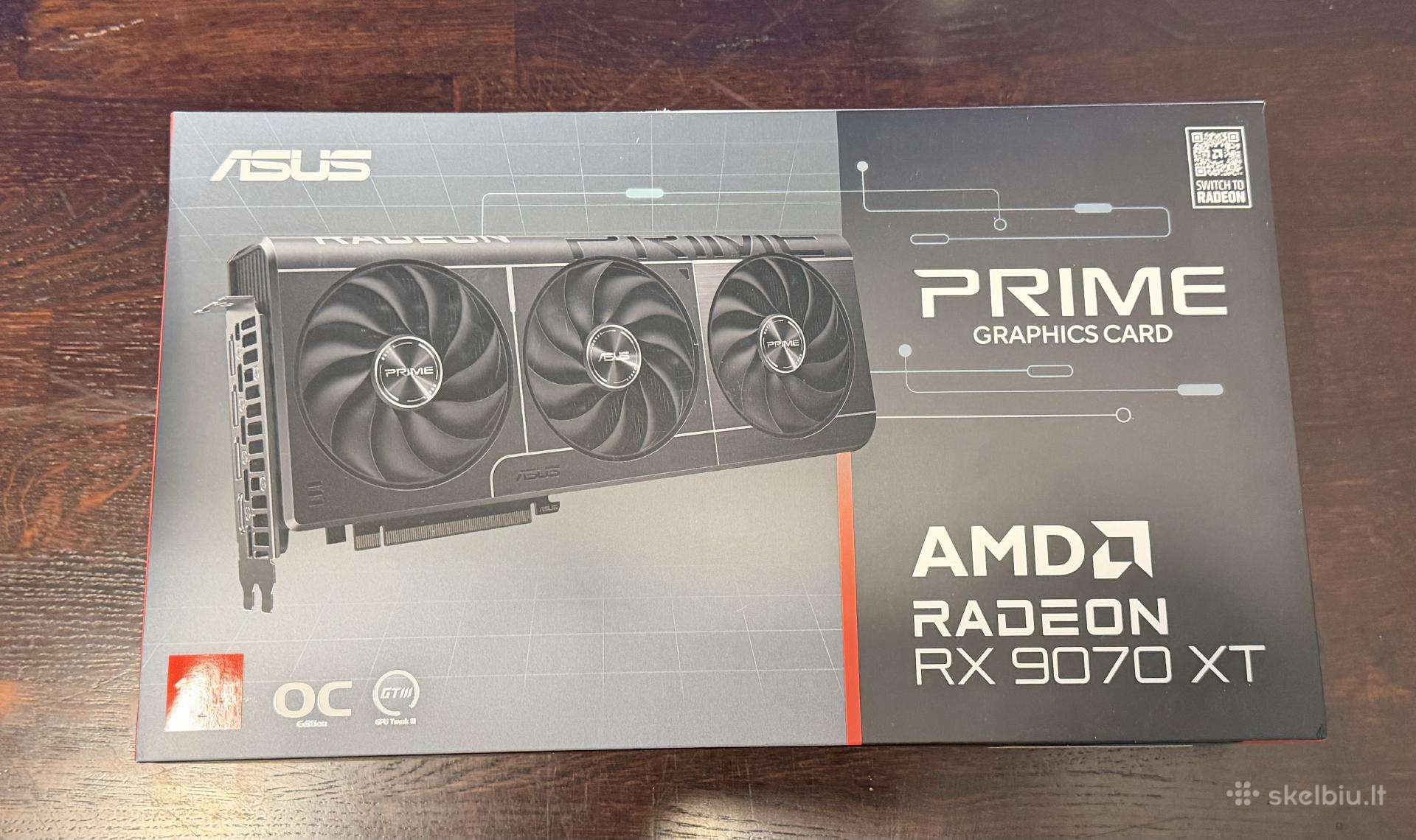 Asus Prime Rx 9070 XT Oc 16gb – Nauja