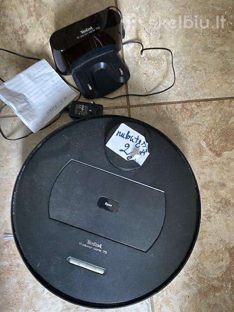 Tefal X-plorer serie 75 robotas siurblys dalimis