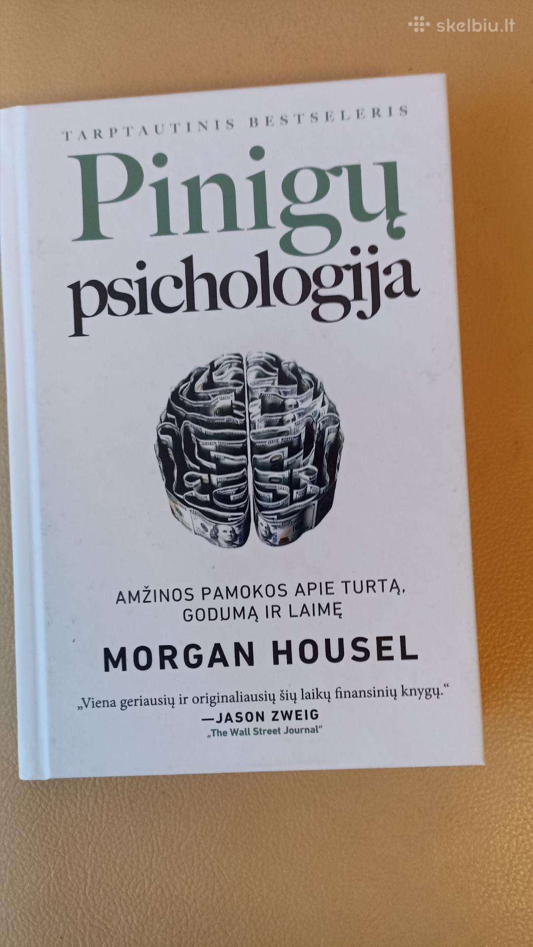 Parduodu knyga Morgan Housel "Pinigų psichologija"