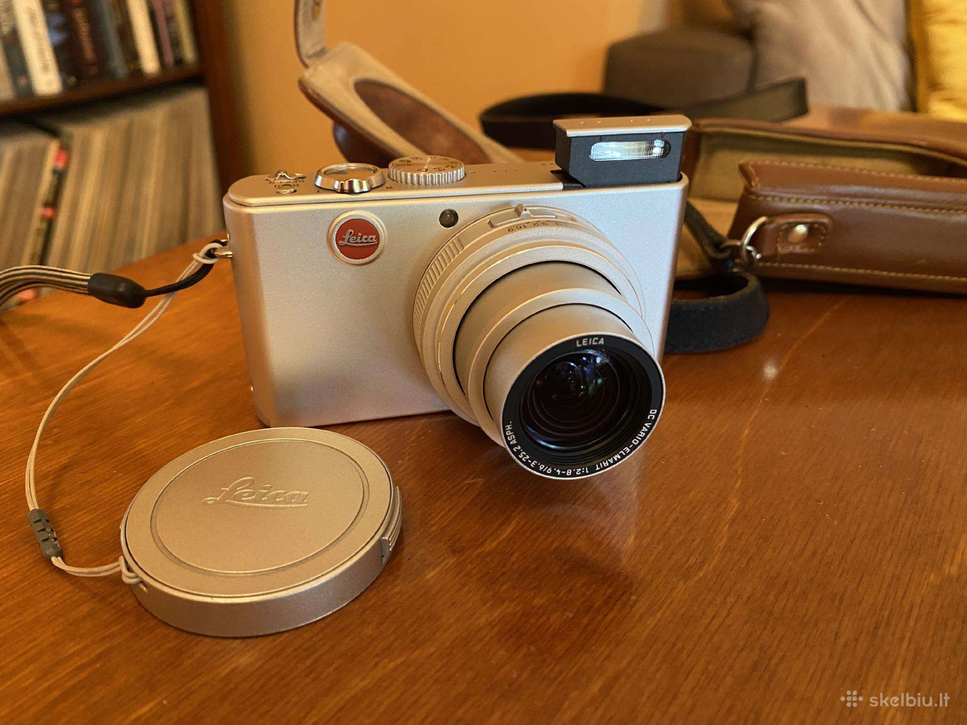 Leica D-lux 3 su originaliu dėklu