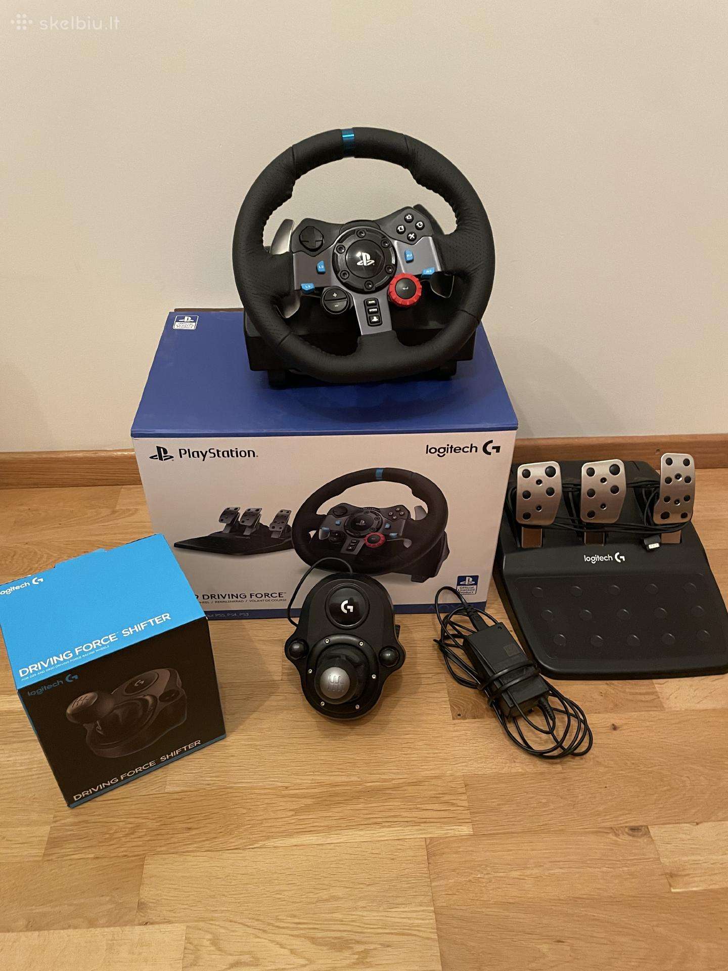 Logitech G29 + Driving Force Shifter