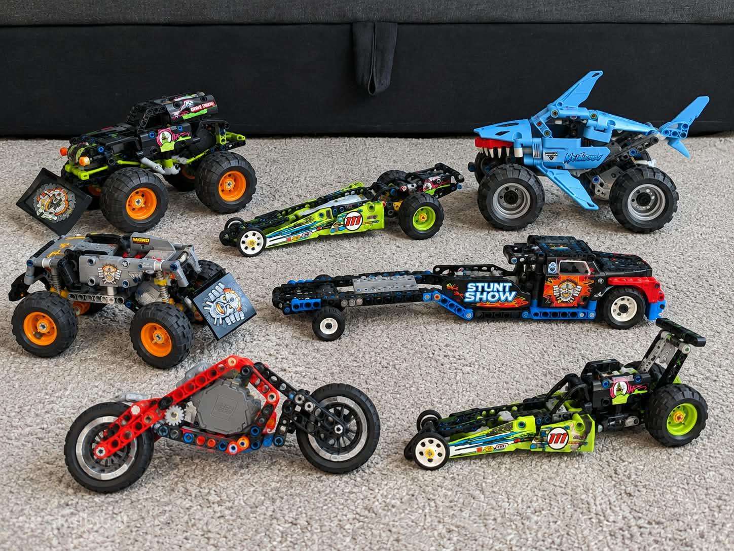 Lego Technic modeliai