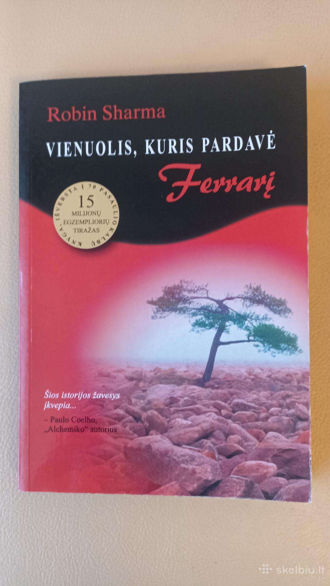 Knyga "Vienuolis, kuris pardavė Ferrari" R. Sharma