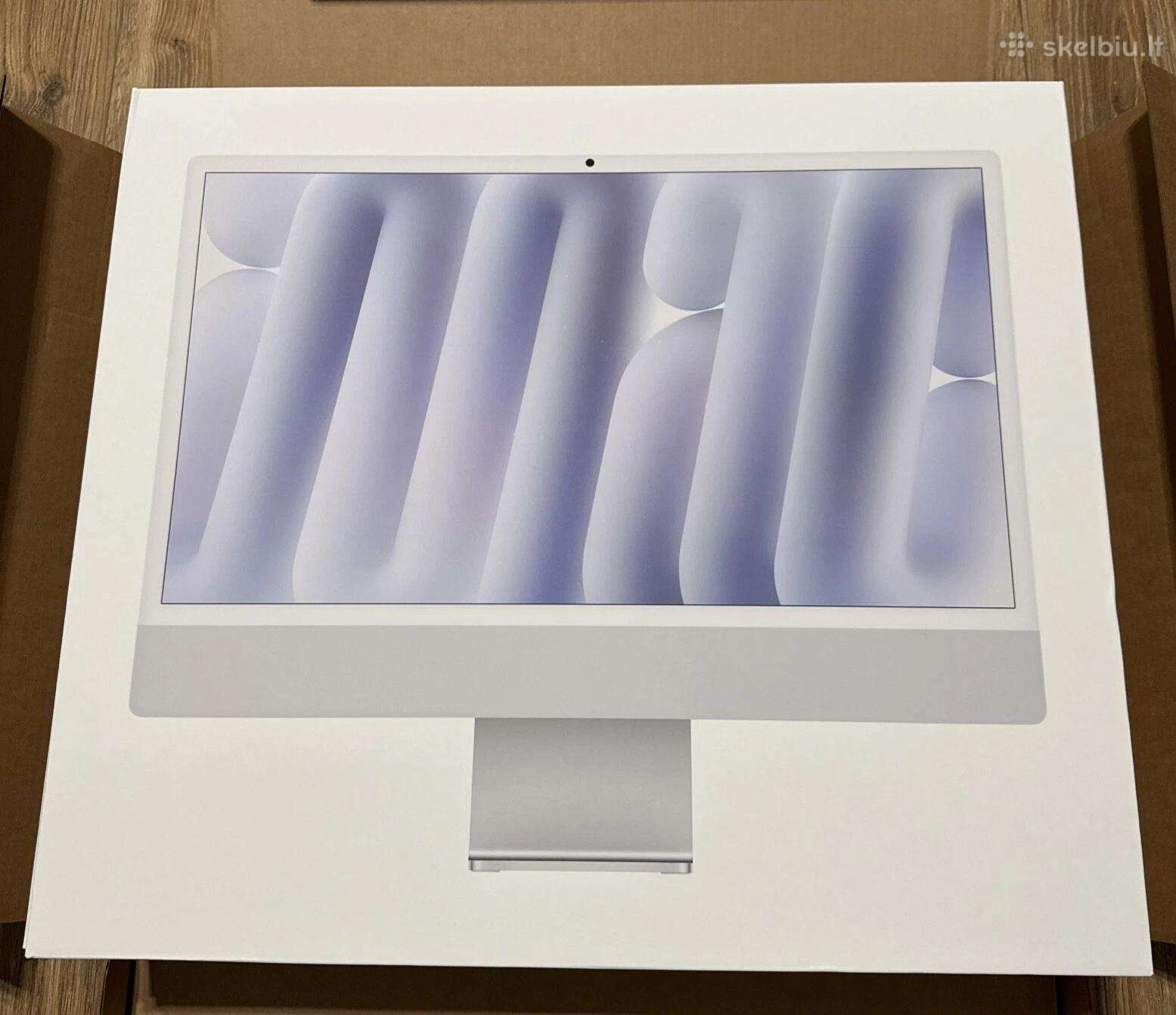 Apple iMac 24" 4.5k Retina, M4, 256gb, 16gb Naujas
