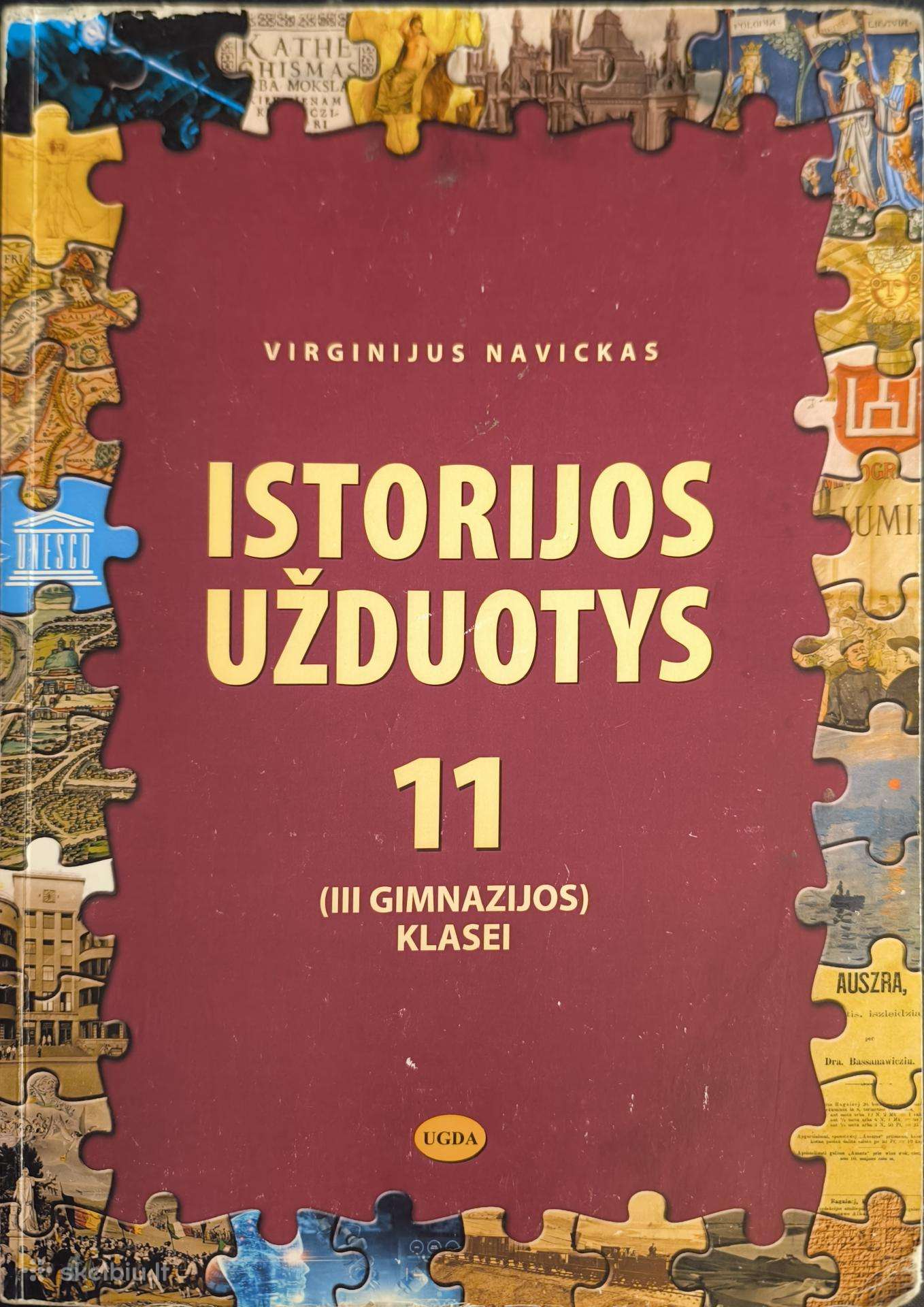Istorijos pratybos 11kl pasiruošti Vbe.