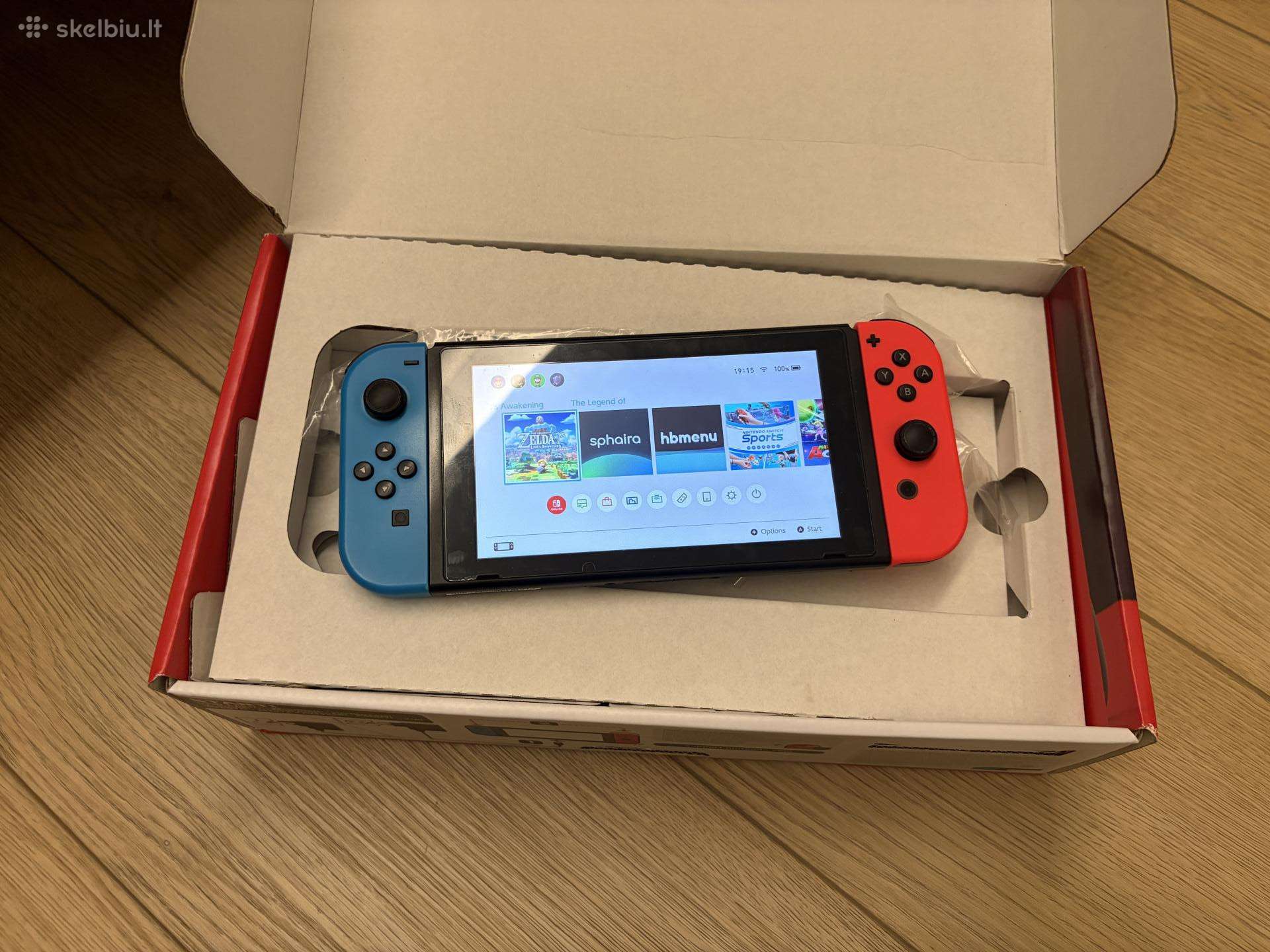 Atrišta Nintendo Switch V2