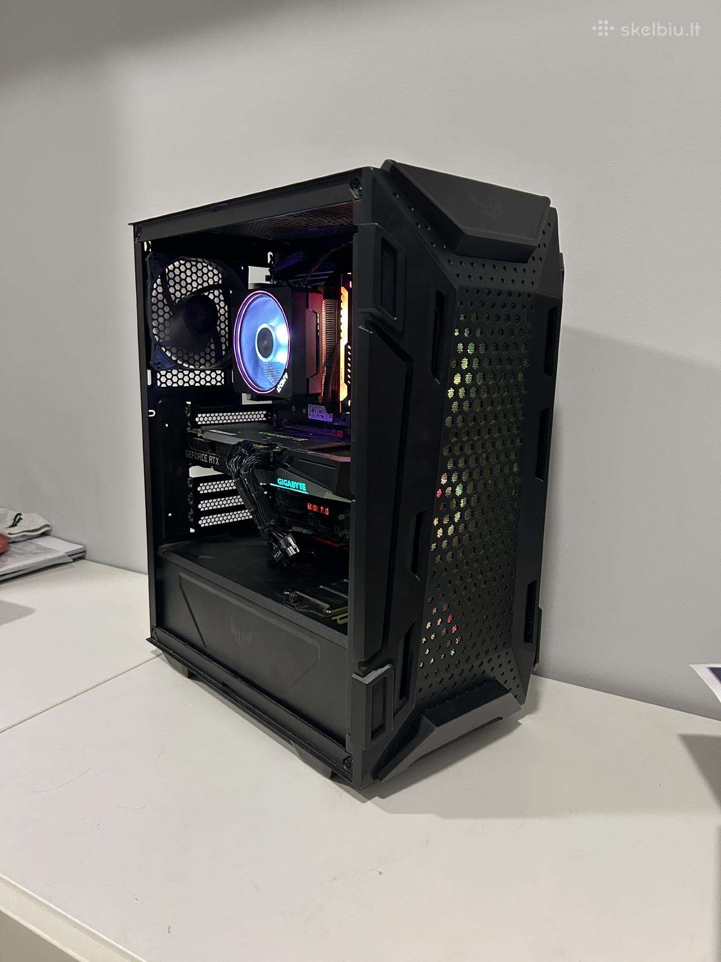 Galingas kompiuteris Rtx 3060 Ryzen 7 32gb RAM
