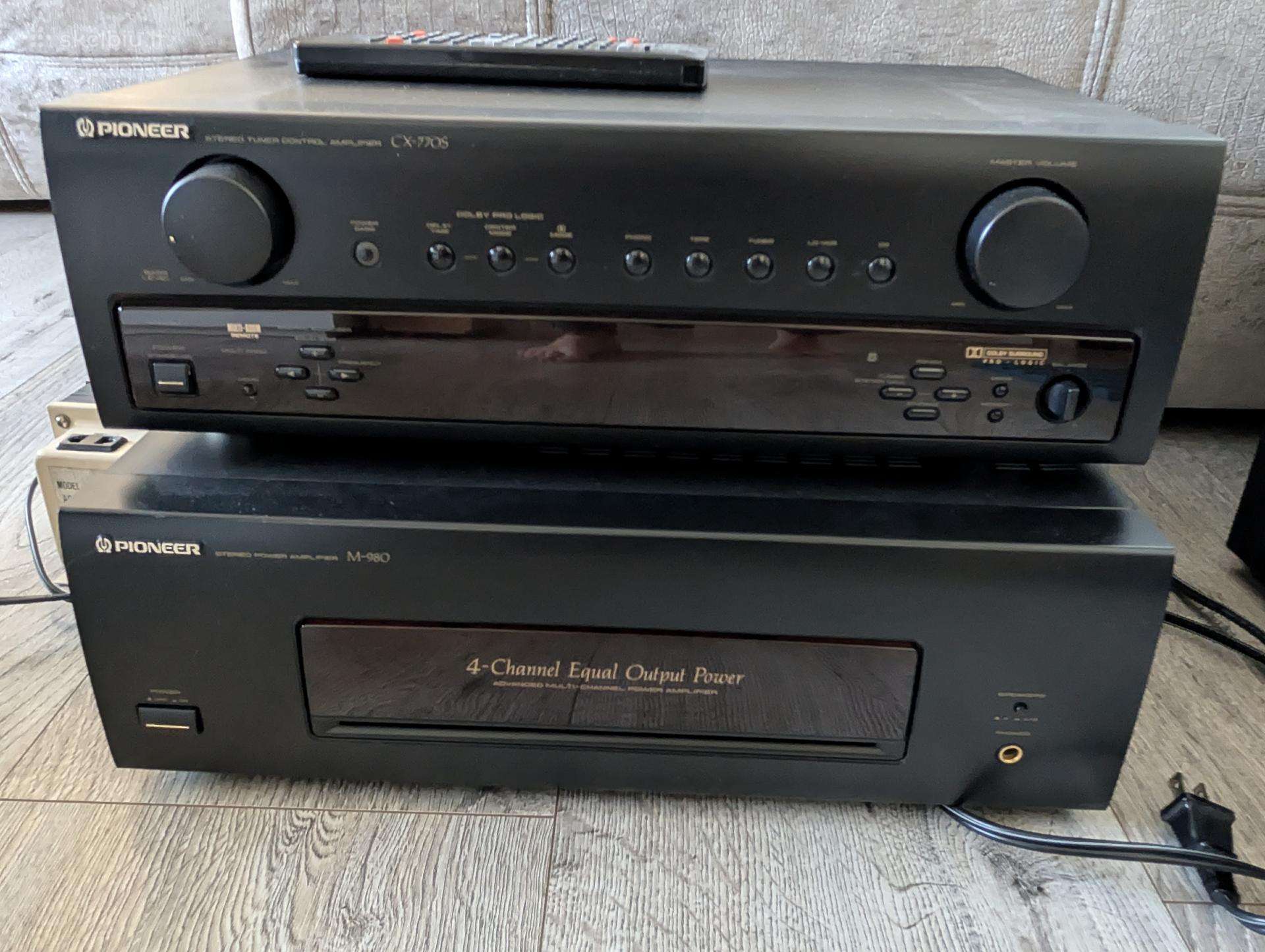 Pioneer CX-770s + M-1501