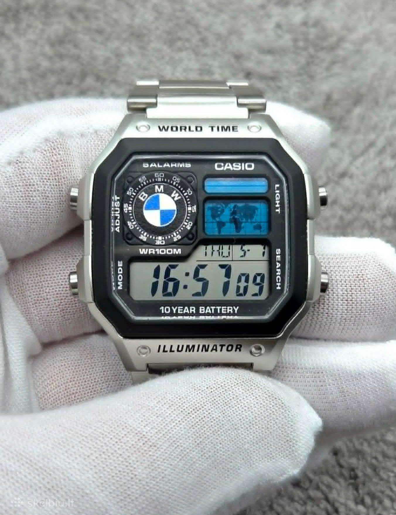 Casio Ae-1200whd Bmw Modifikacija