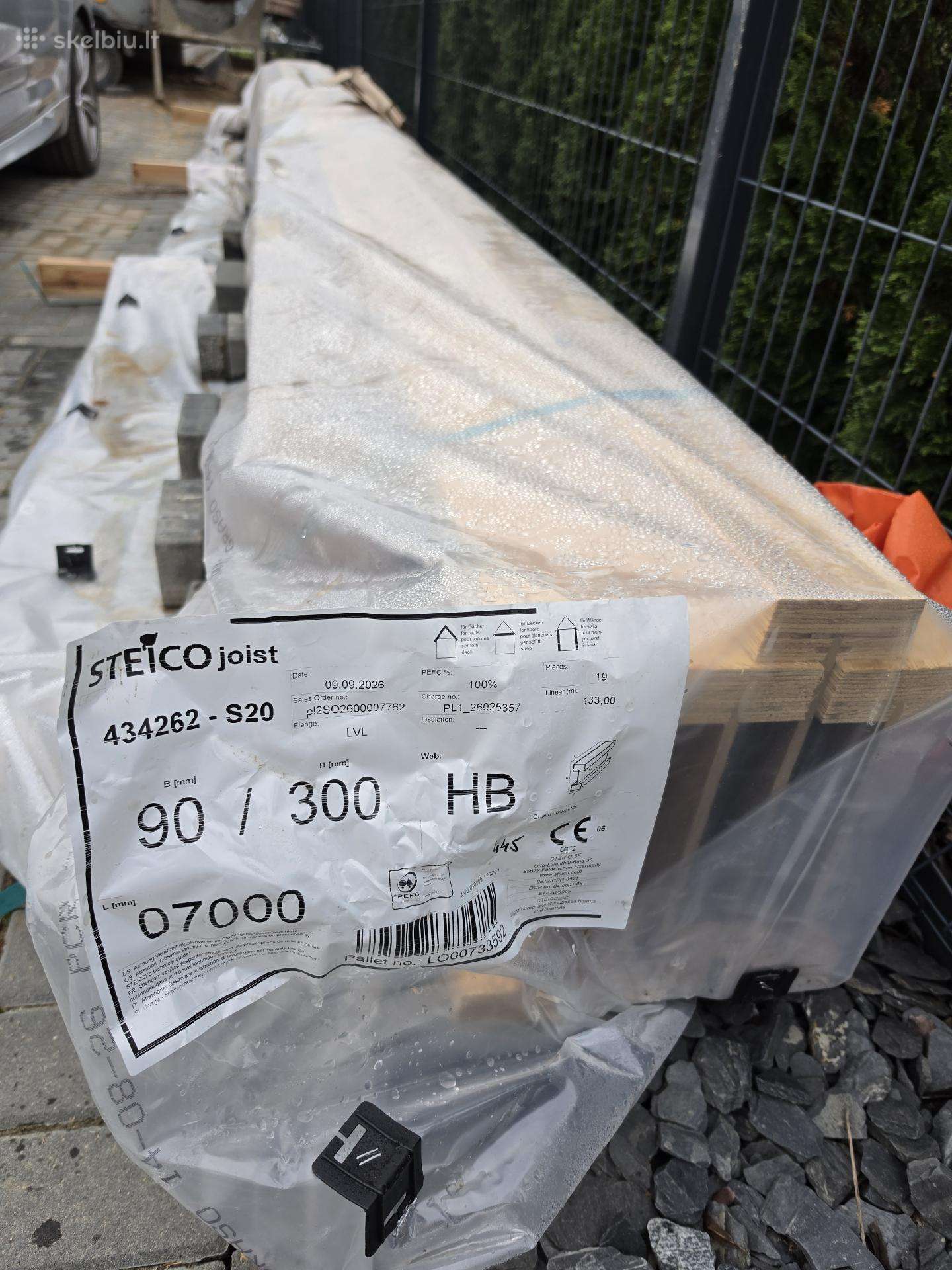 Steico joist sijos 90x300 7m