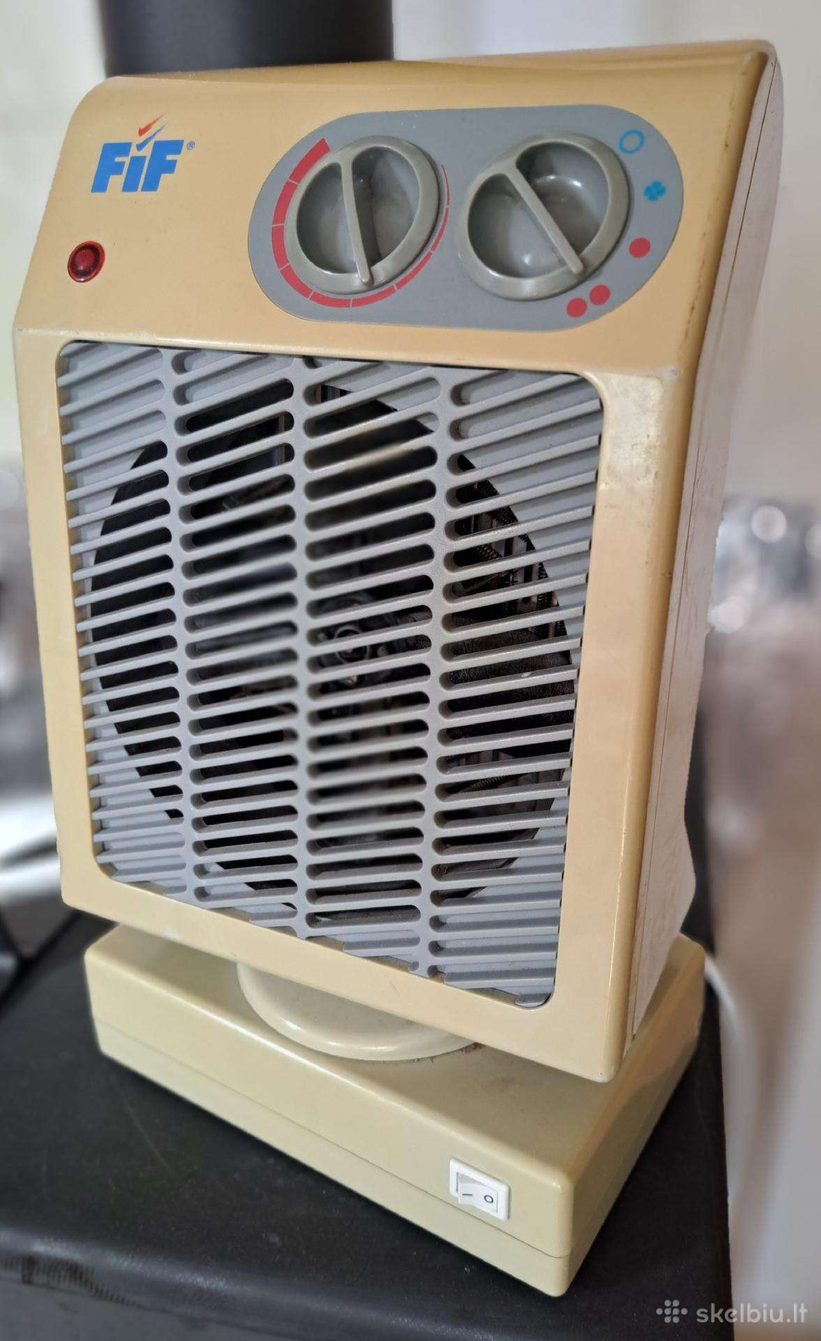 Naujas didelis elektrinis šildytuvas.