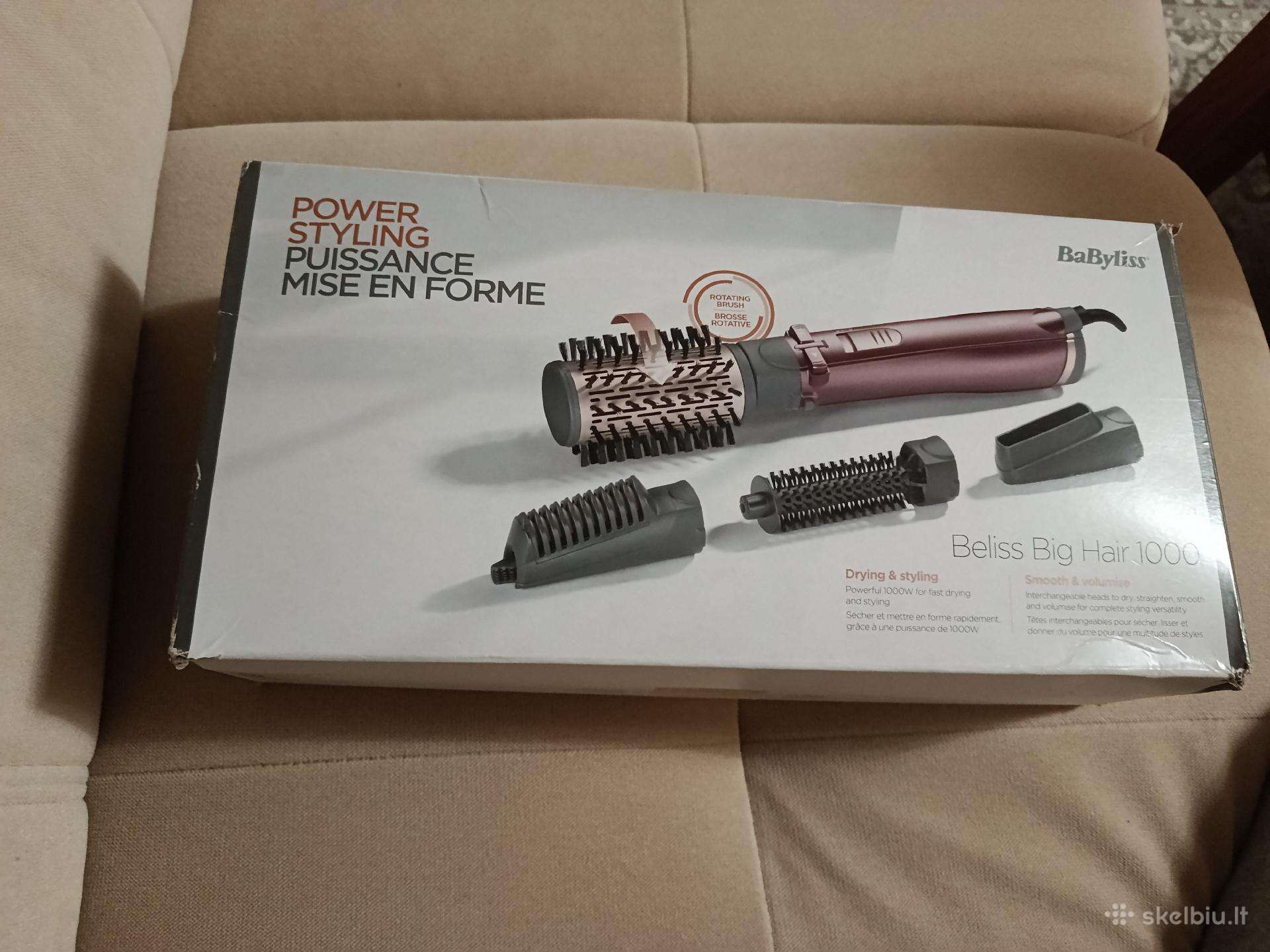 Naujas Babyliss Beliss Big Hair 1000