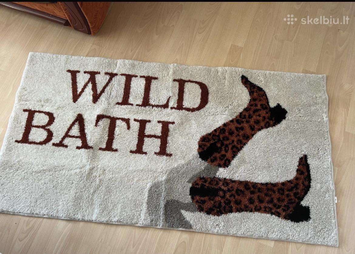 Naujas Grund „Wild Bath“ vonios kilimėlis
