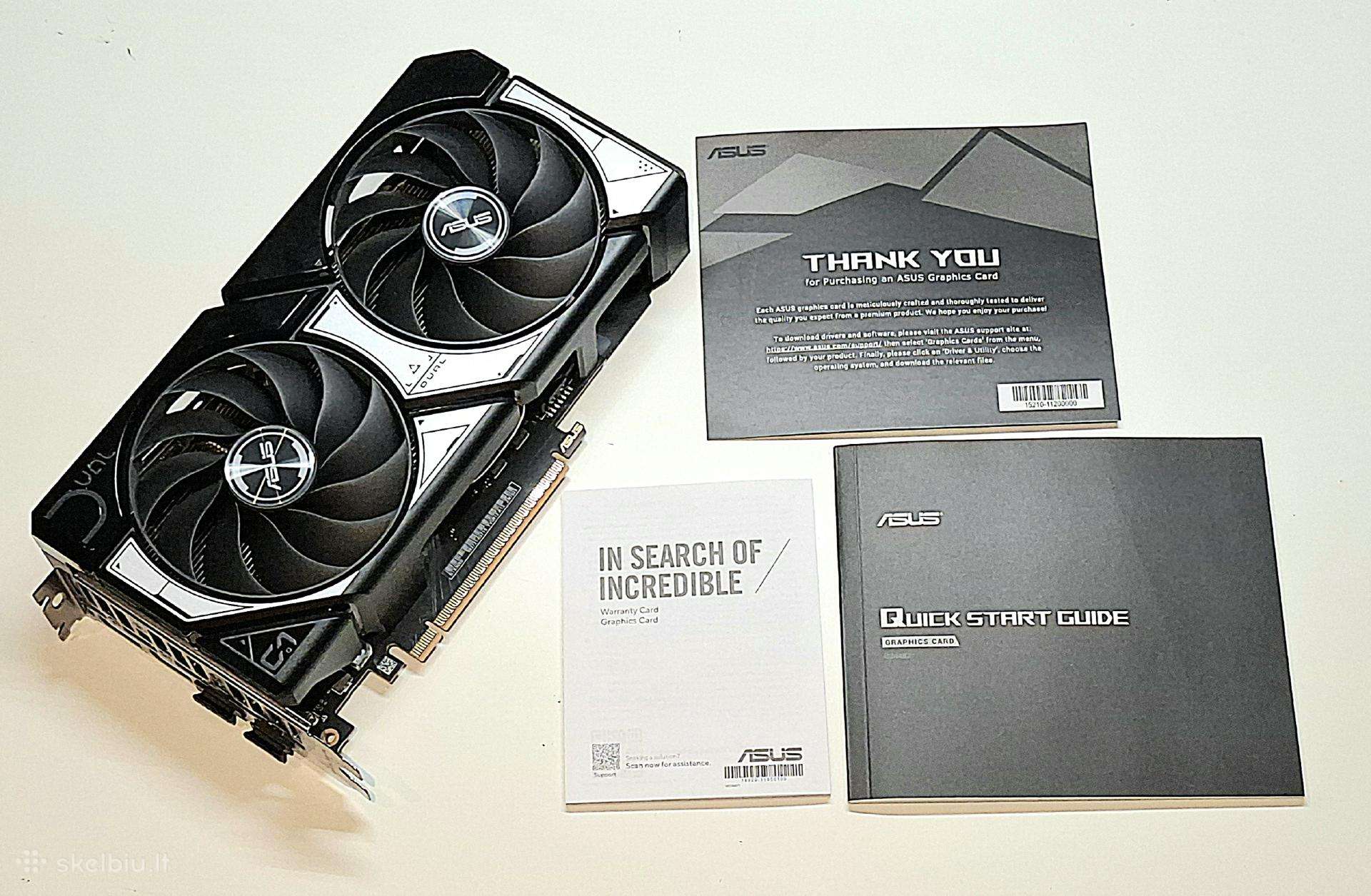 Asus Dual Geforce Rtx 5060 Oc 8gb Gddr7