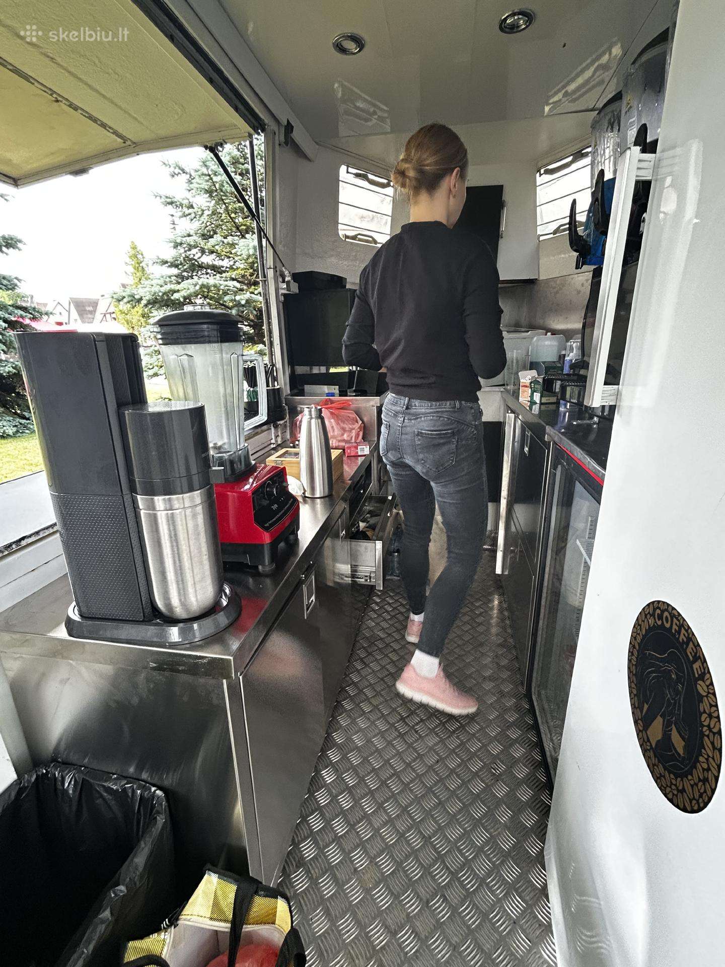 Labai pelningas mobilios kavinės verslas