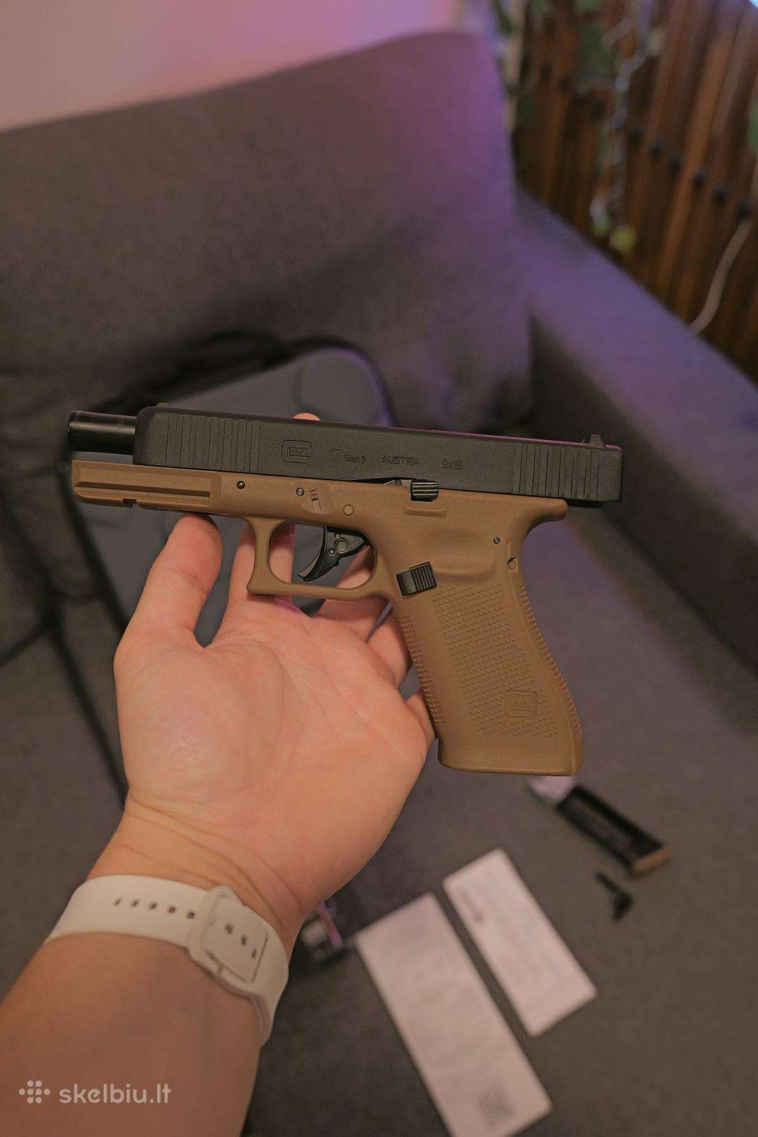 Umarex Glock 17 Gen 5 pneumatinis pistoletas 4.5mm