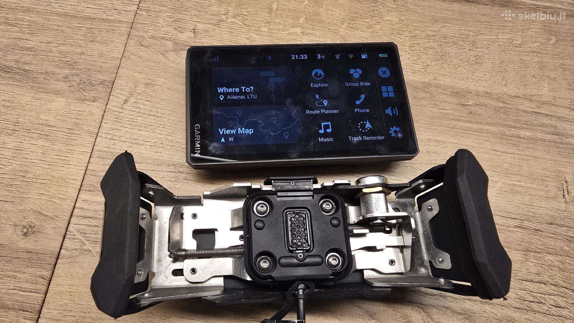 Garmin zumo xt2 ir touratech laikiklis