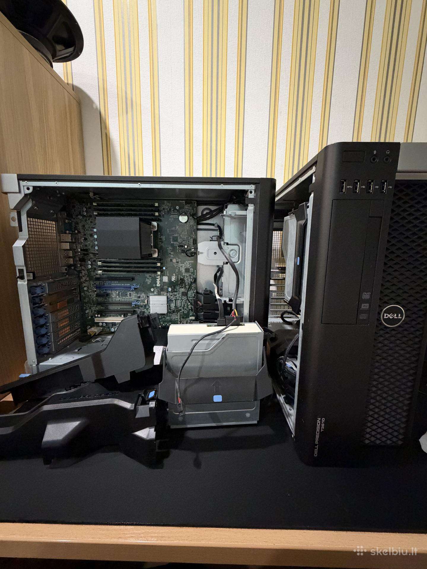Dell t5810, t3610 dalys, ddr4, lga 2011-v3