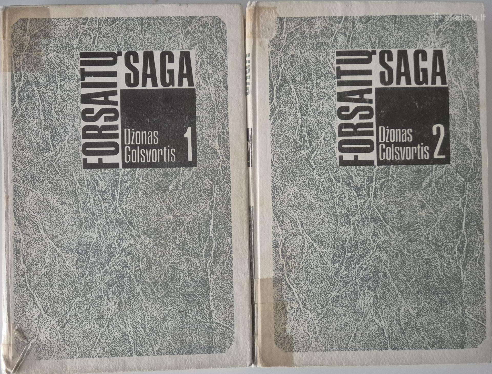 Forsaitų saga 2 tomai