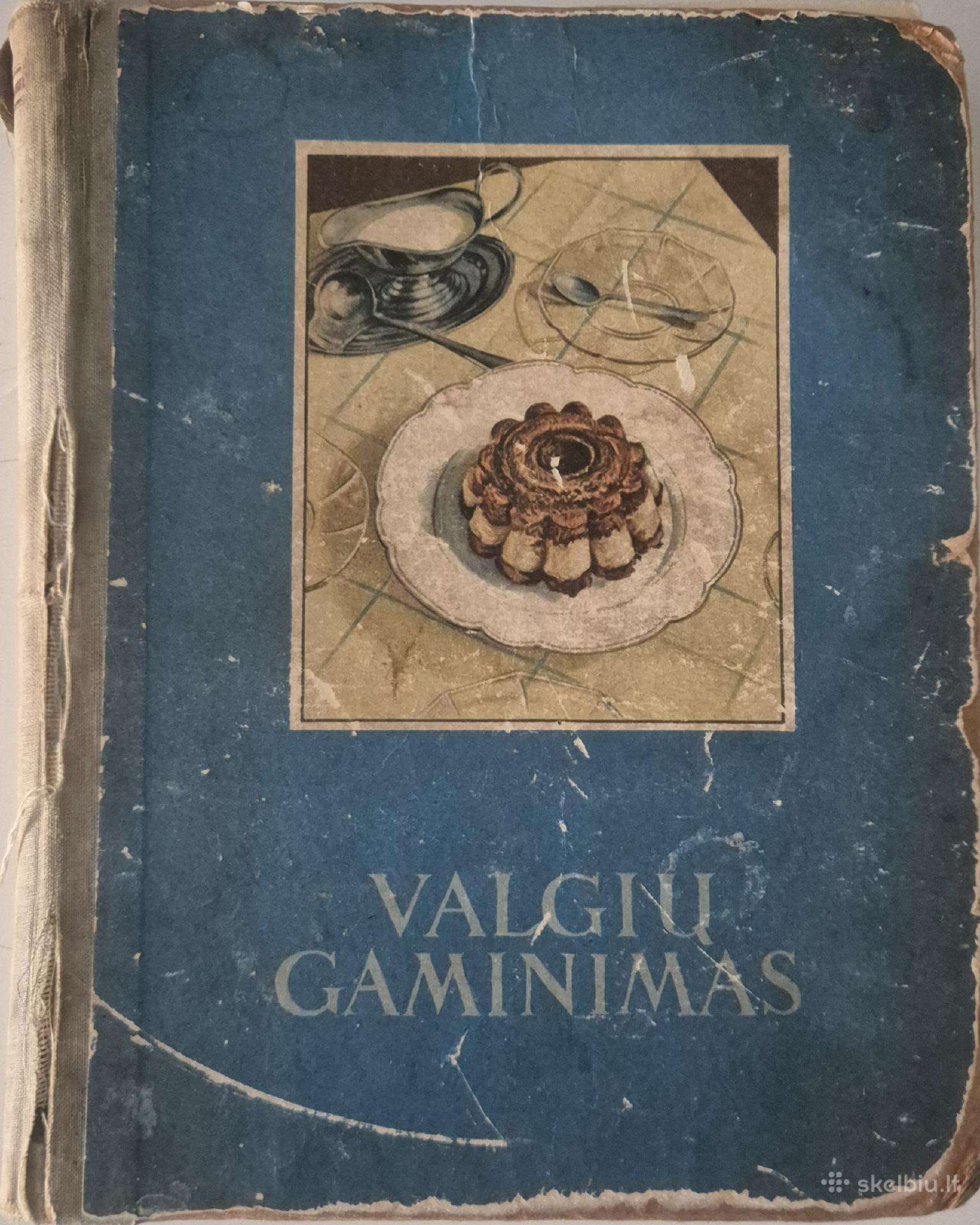 1956m. leidimo knyga Valgių gaminimas