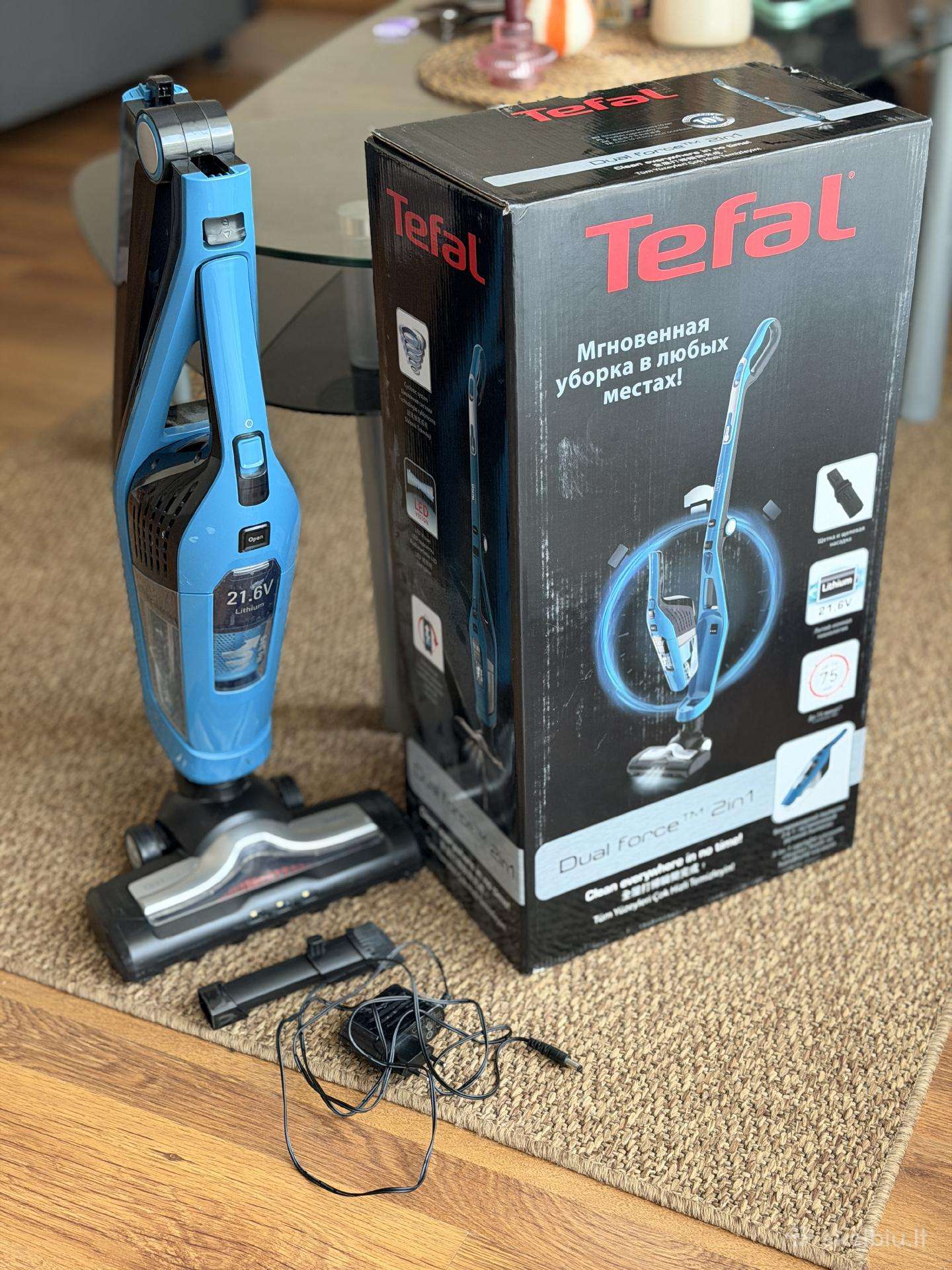 Tefal Dual Force 2in1 Cordless Vacuum Cleaner