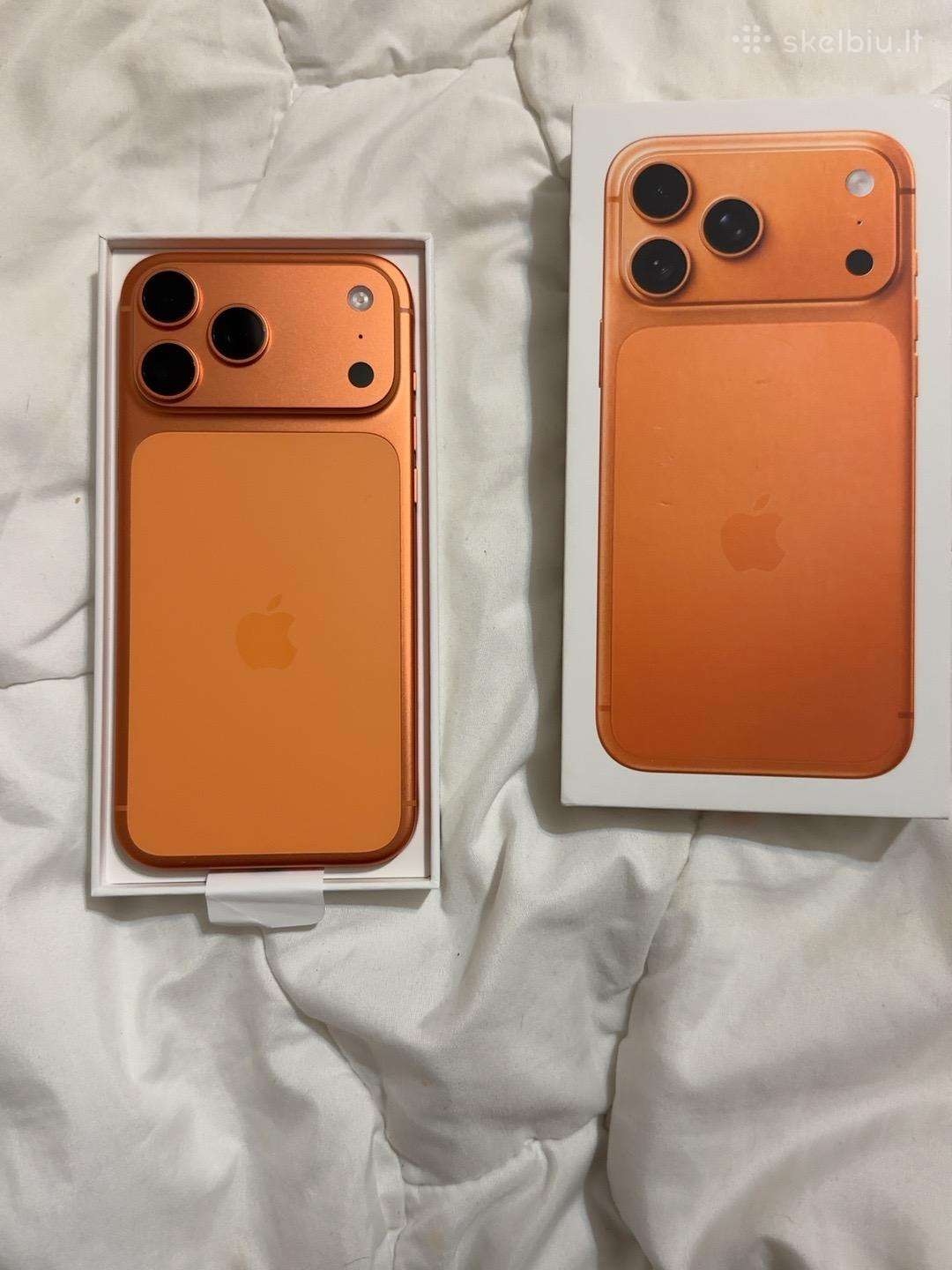 iPhone 17 Pro Max 256 GB Cosmic Orange – Naujas