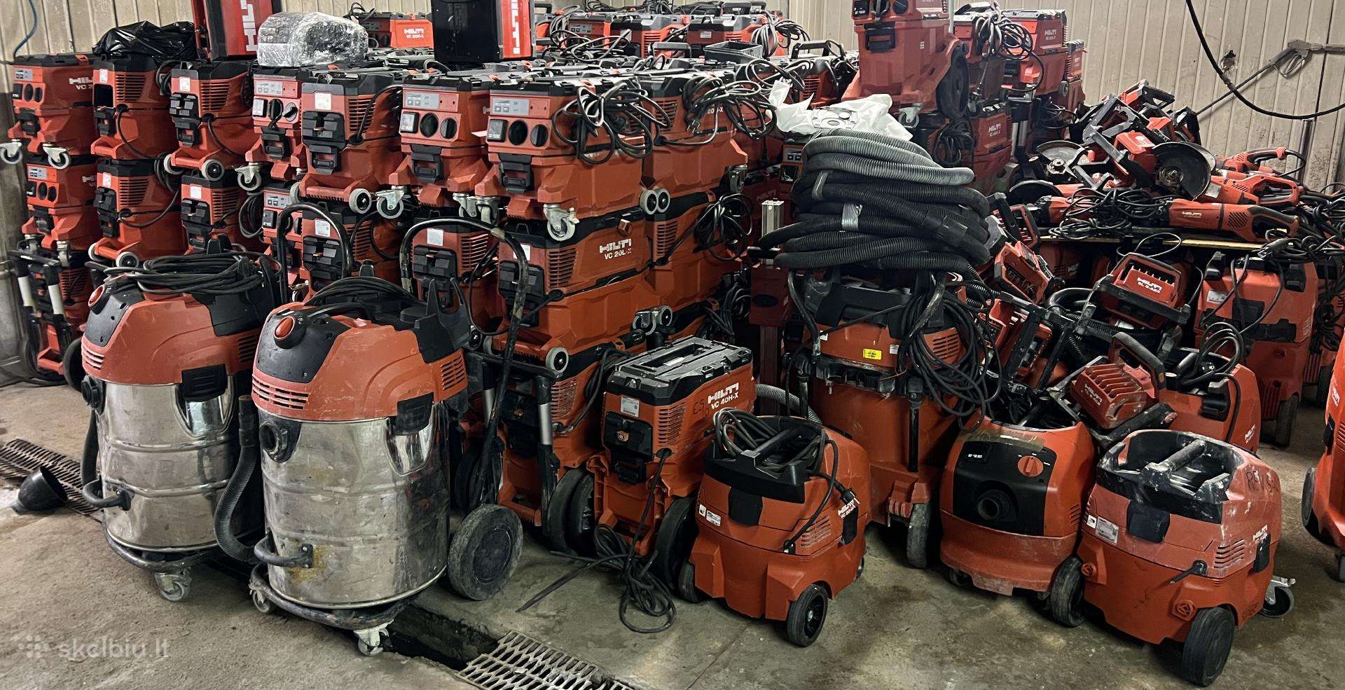 Hilti dulkių siurbliai