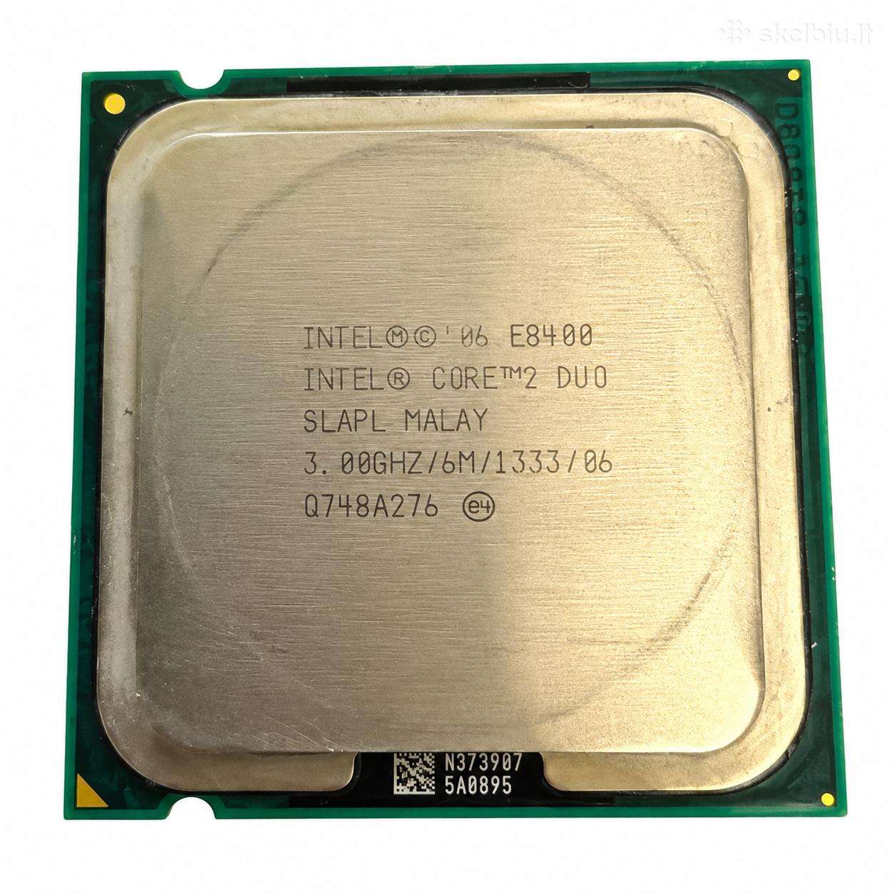 Intel Core 2 Duo E8400 – 3.00 GHz, Lga775, 6 MB