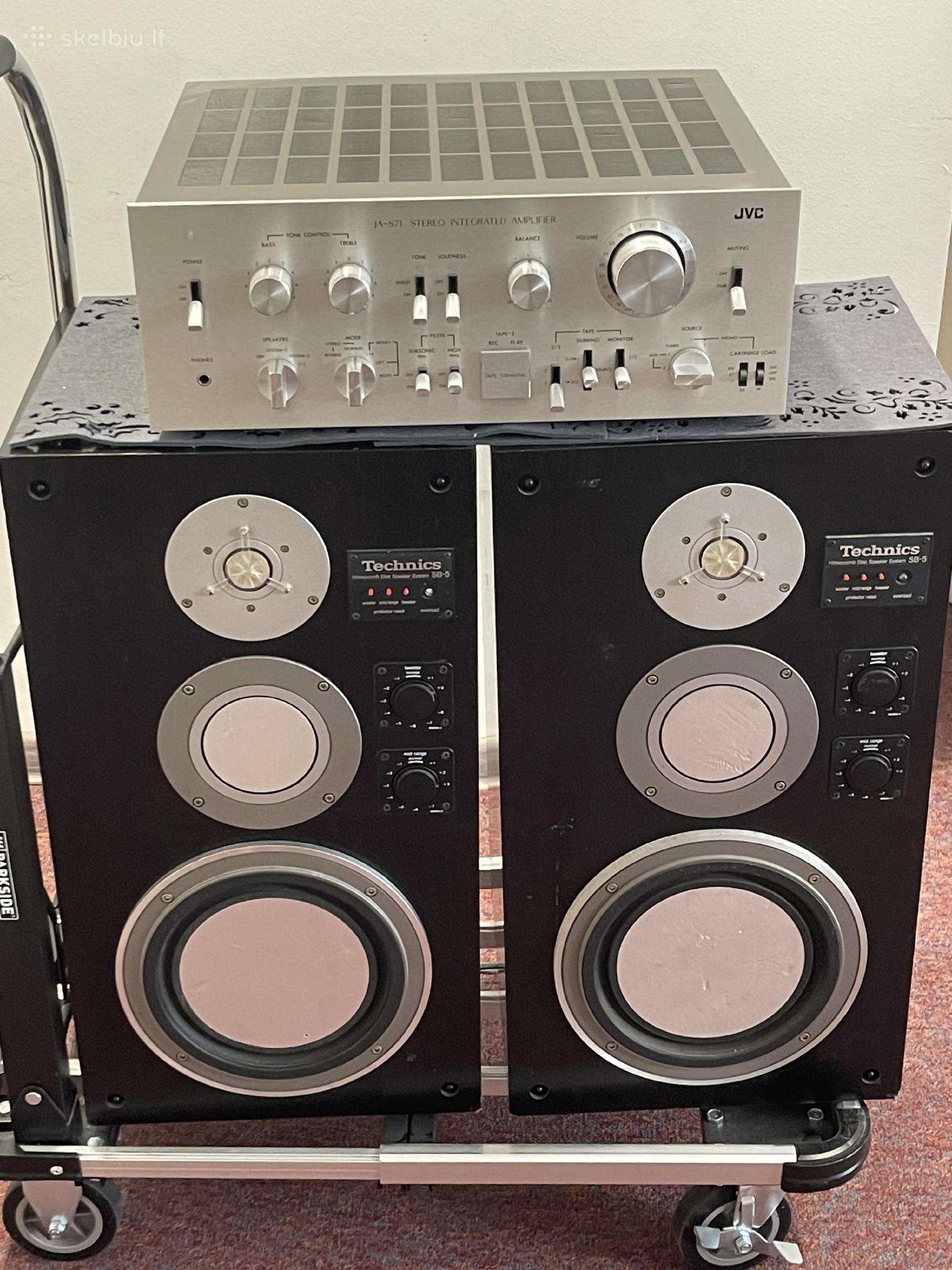 Technics SB-5 (1980) JVC Ja-s71 (1976)