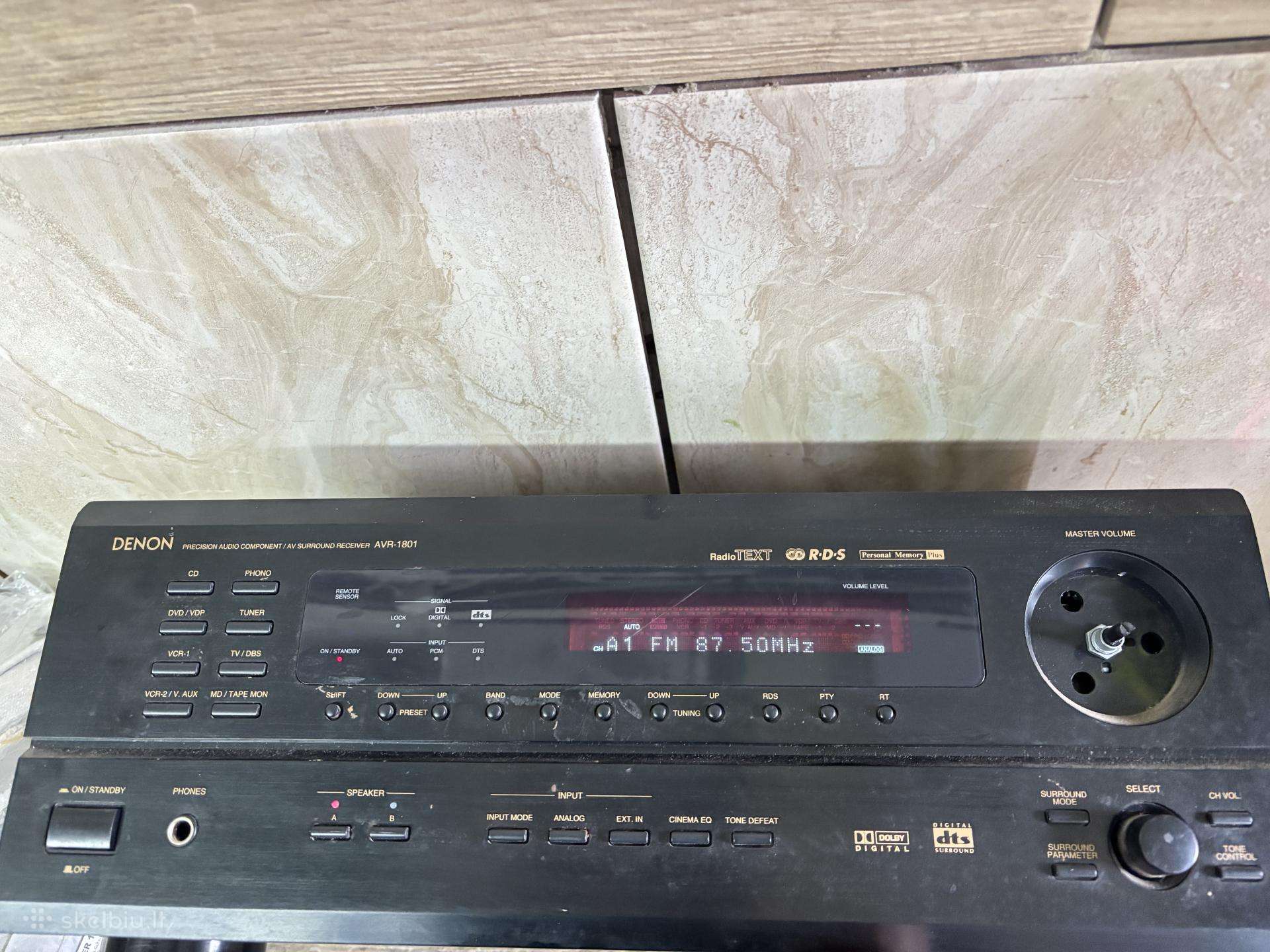 Denon Avr -1801 erdvinio garso sistema