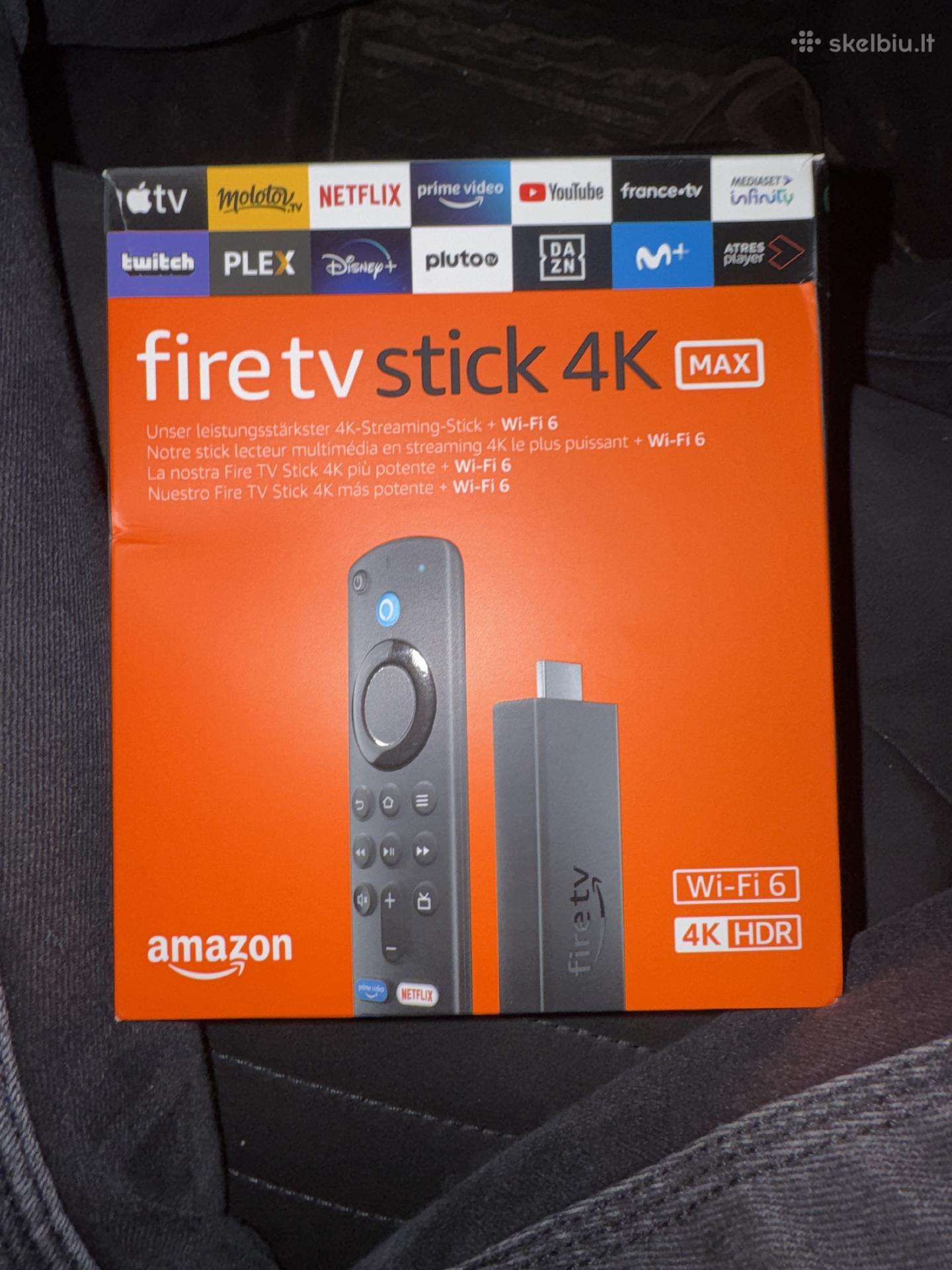 Amazon Fire TV stick 4 K Max.