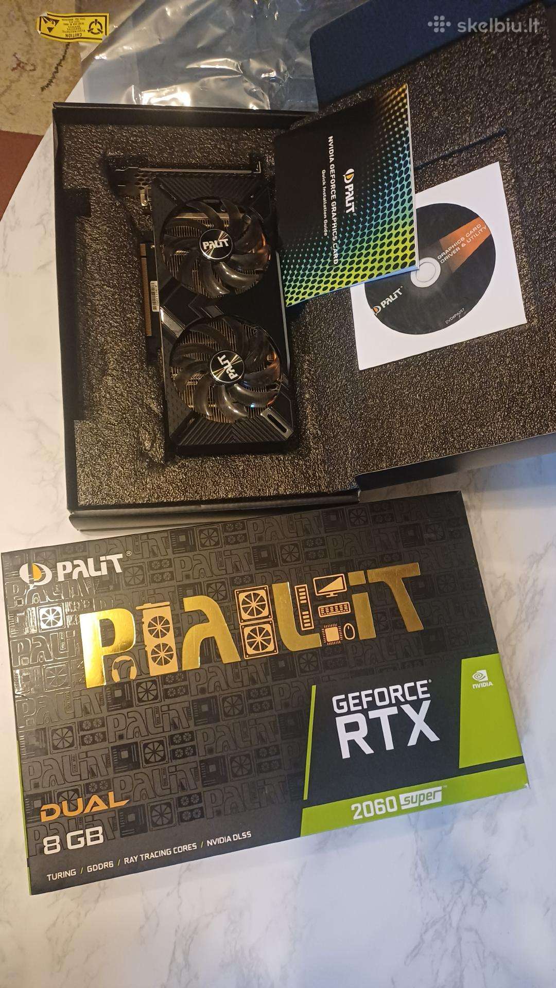 Rtx 2060 Super Dual 8gb naudota