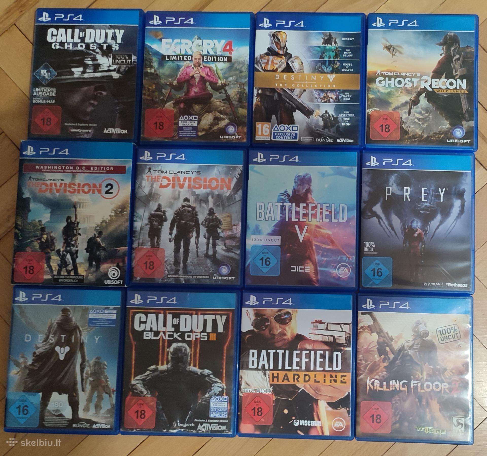 Ps4 žaidimai (atnaujinta 10-18)