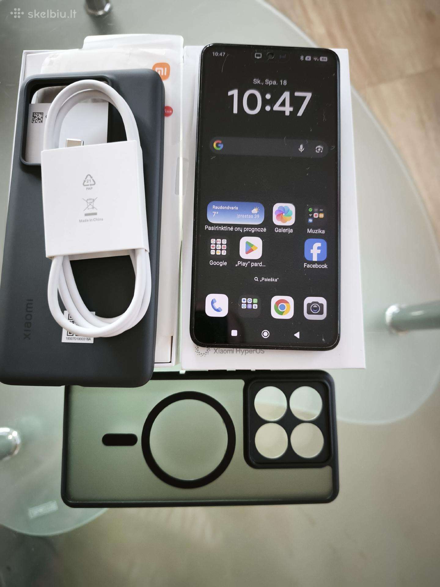 Xiaomi 14t pro 512gb, kaip naujas