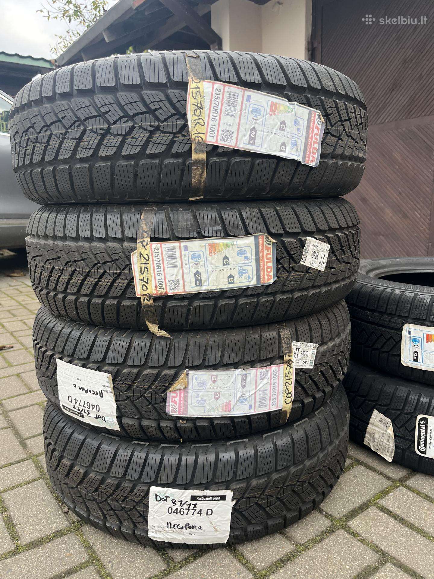 215/70/r16 naujos žieminės padangos