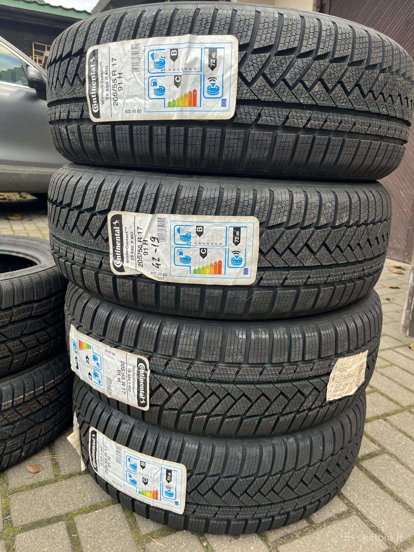 205/55/r17 naujos žieminės padangos