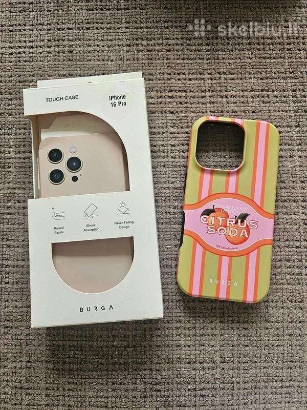 iPhone 16 pro Burga dėklas