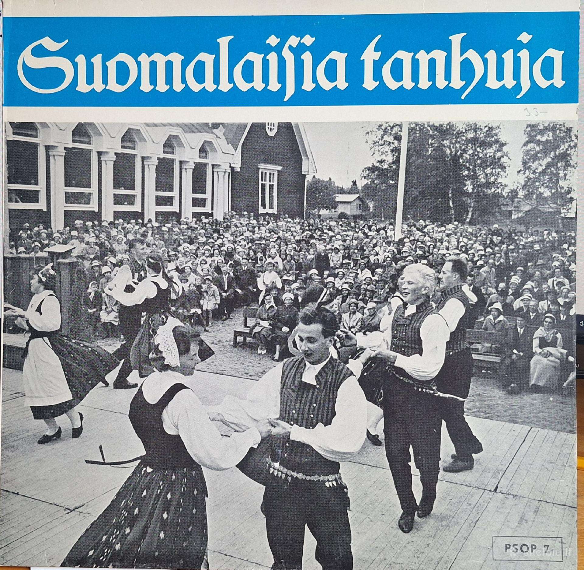 Tradicinių suomių liaudies šokių muzikos vinilinė
