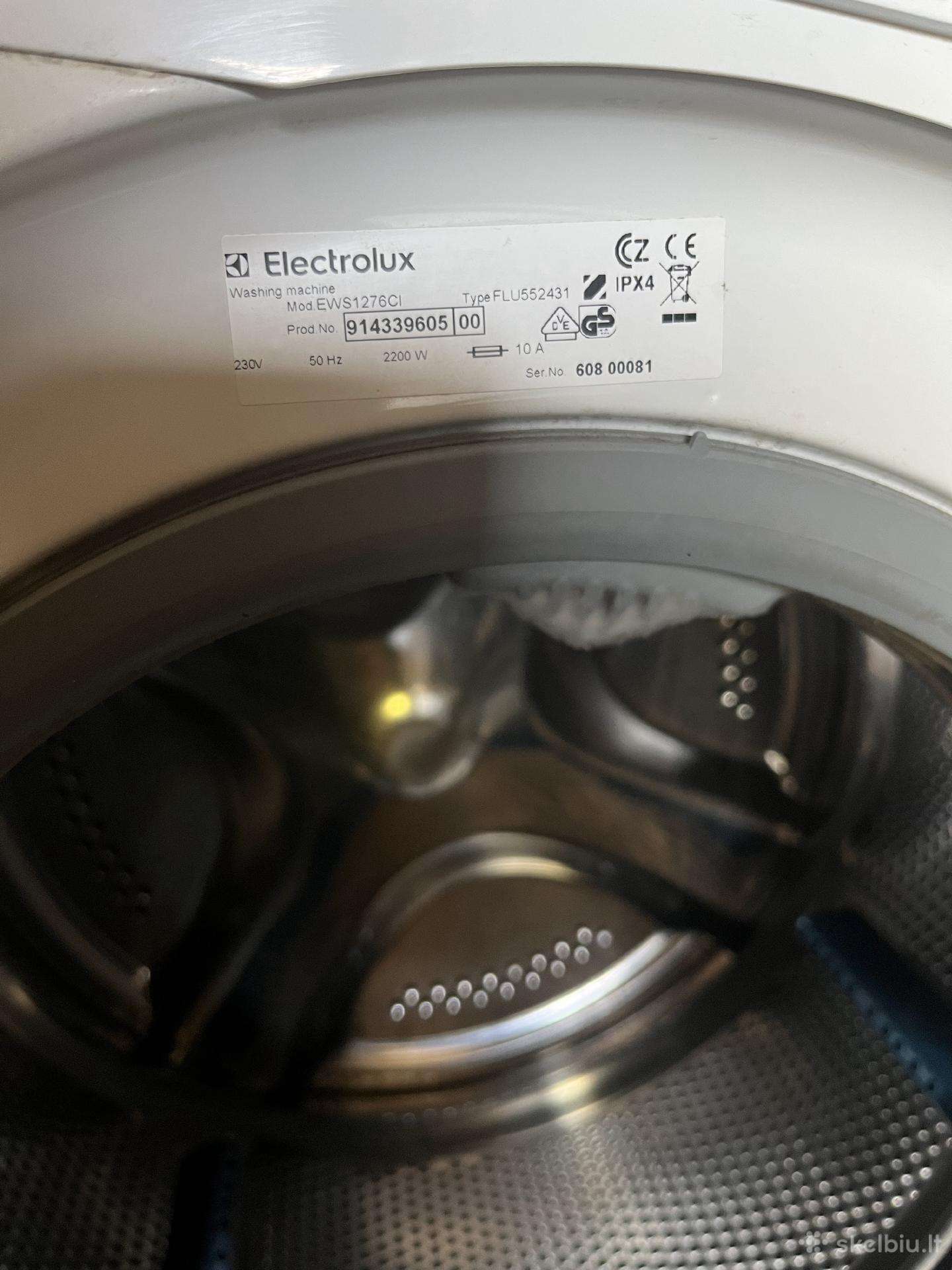 Skalbimo mašina Elektrolux