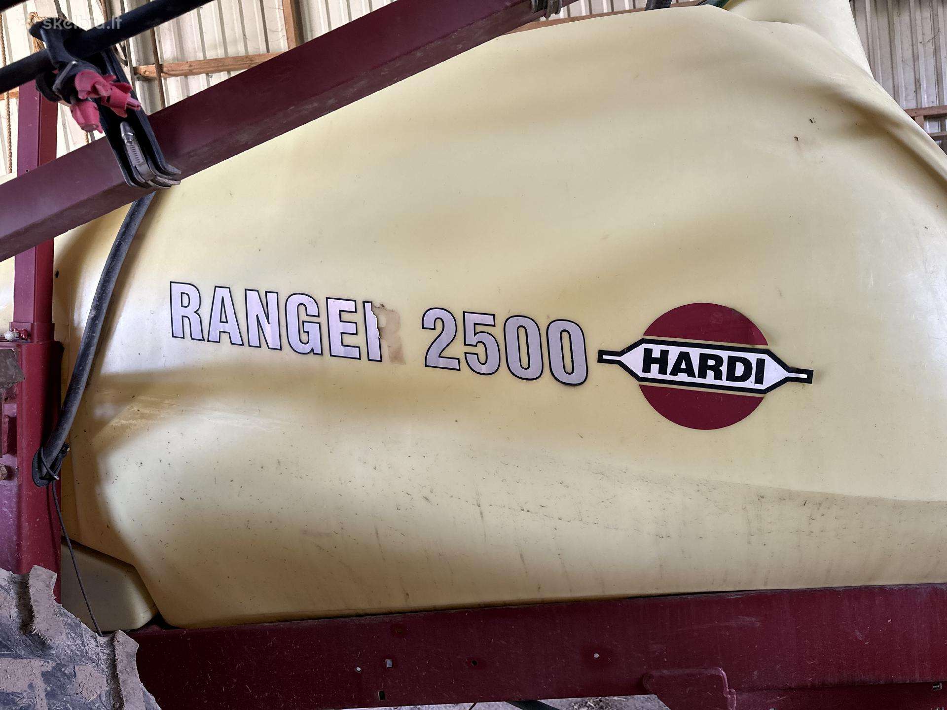 Hardi RANGER 2500, разбрызгиватели