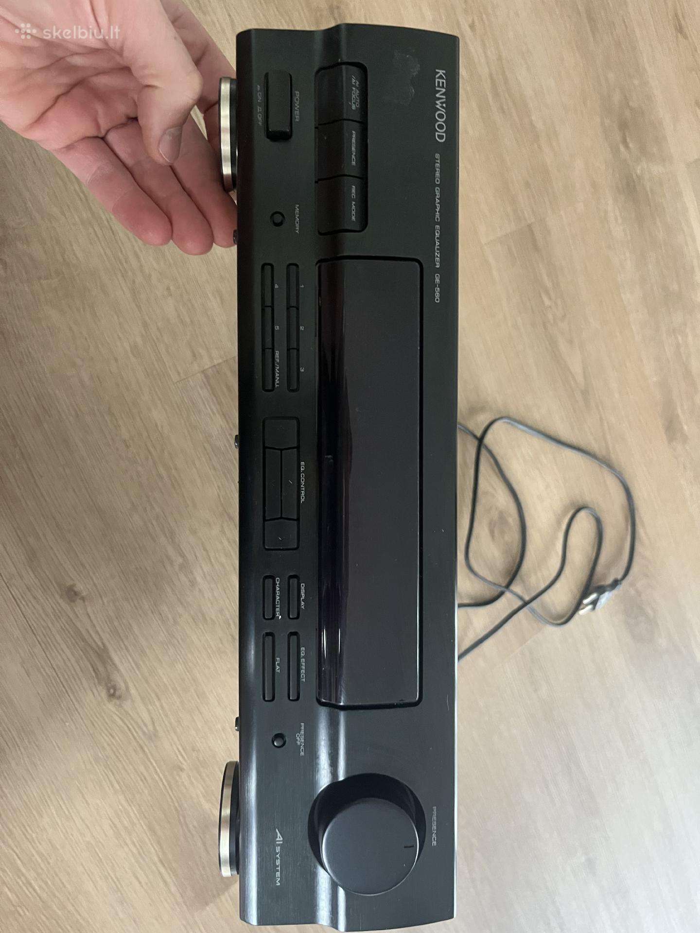 Parduodu Kenwood ekvalaizerį