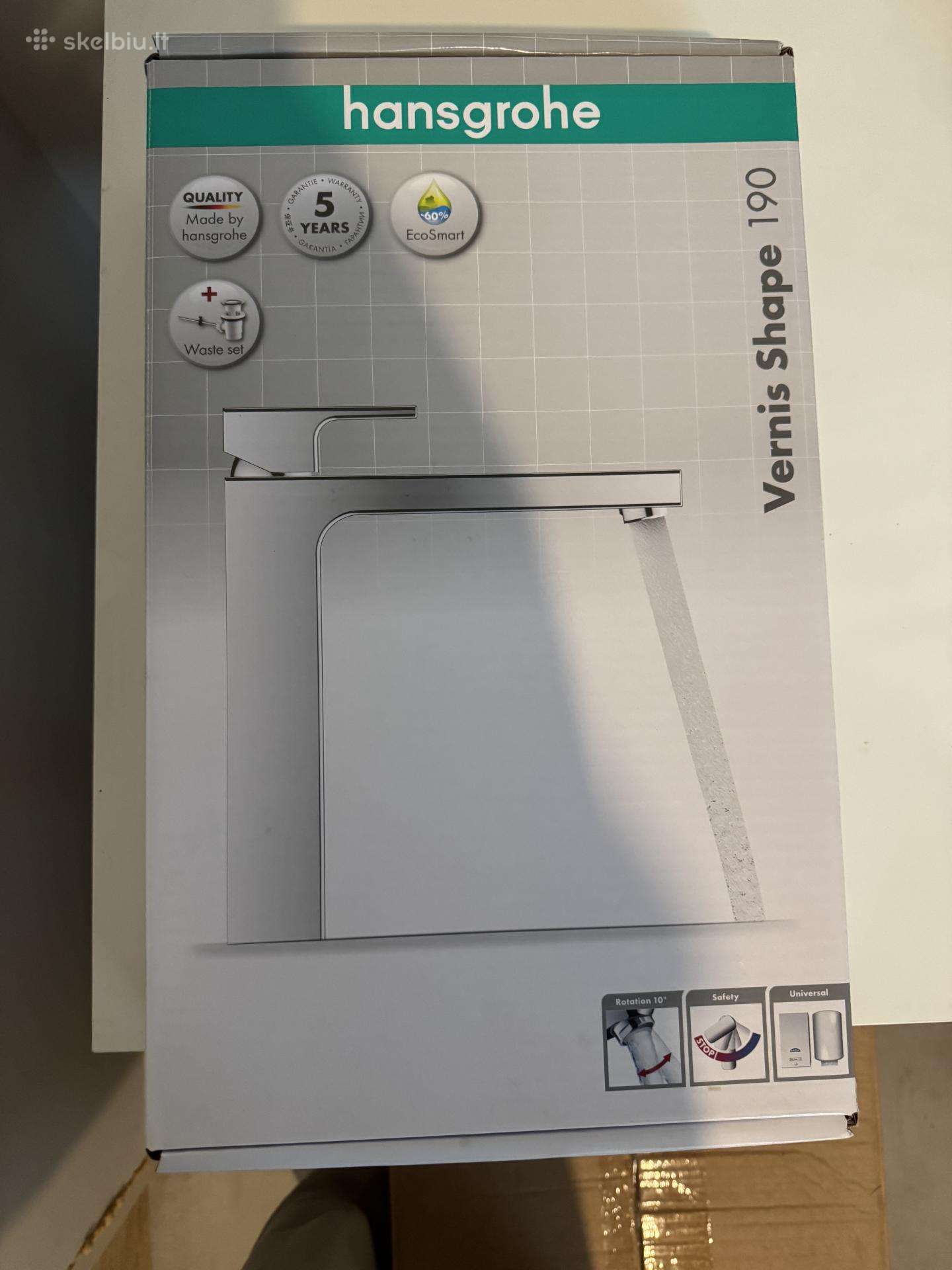 Hansgrohe vernis shape 190
