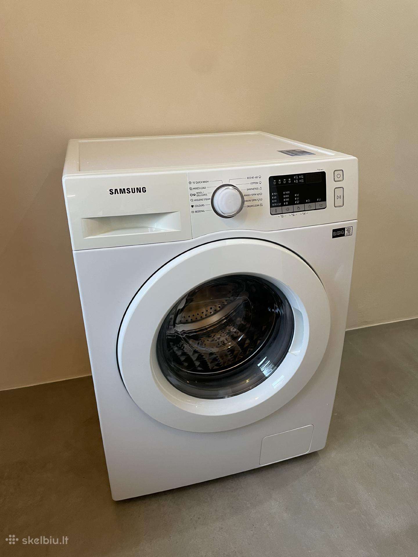 Samsung skalbimo mašina 7kg Ww70t4040ee/le
