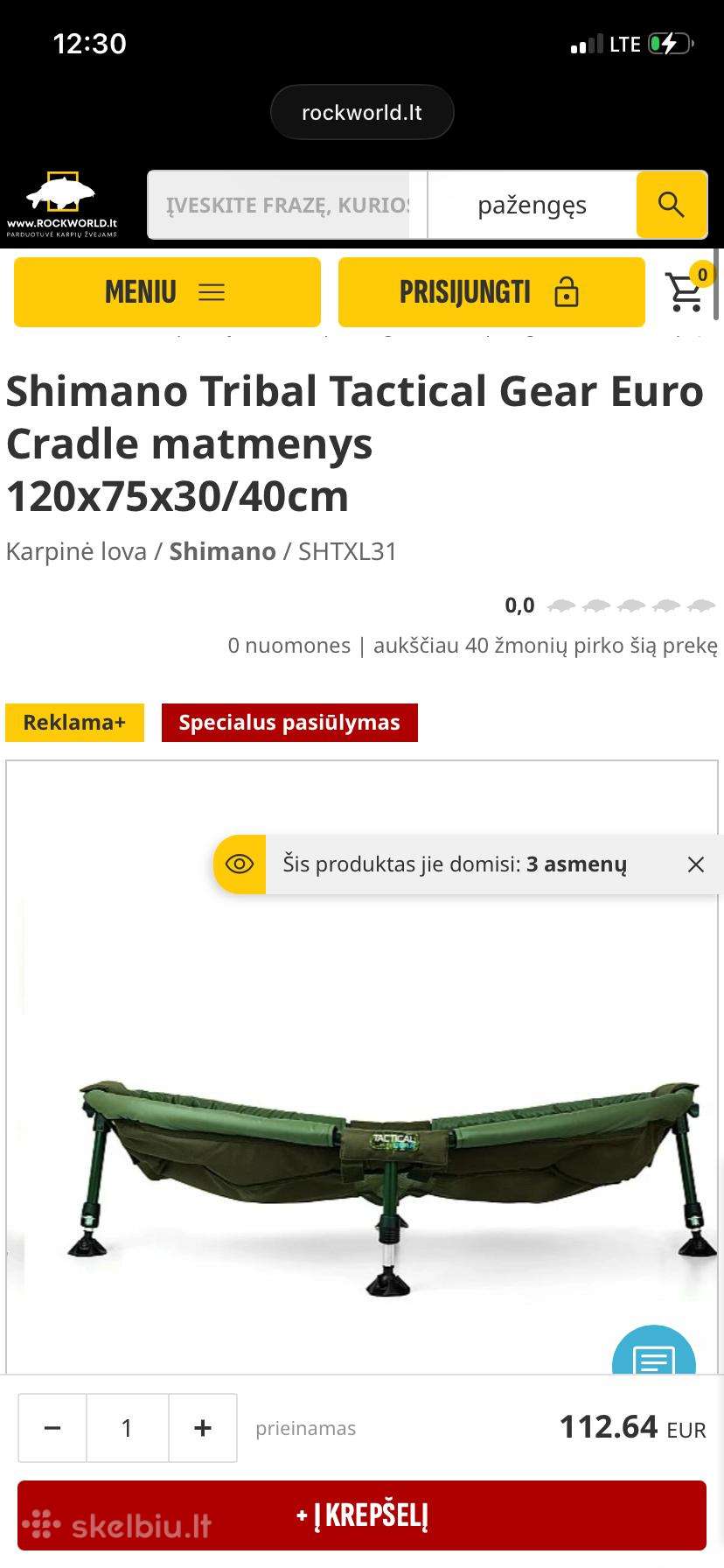Parduodamas Karpinis matas ir graibštas